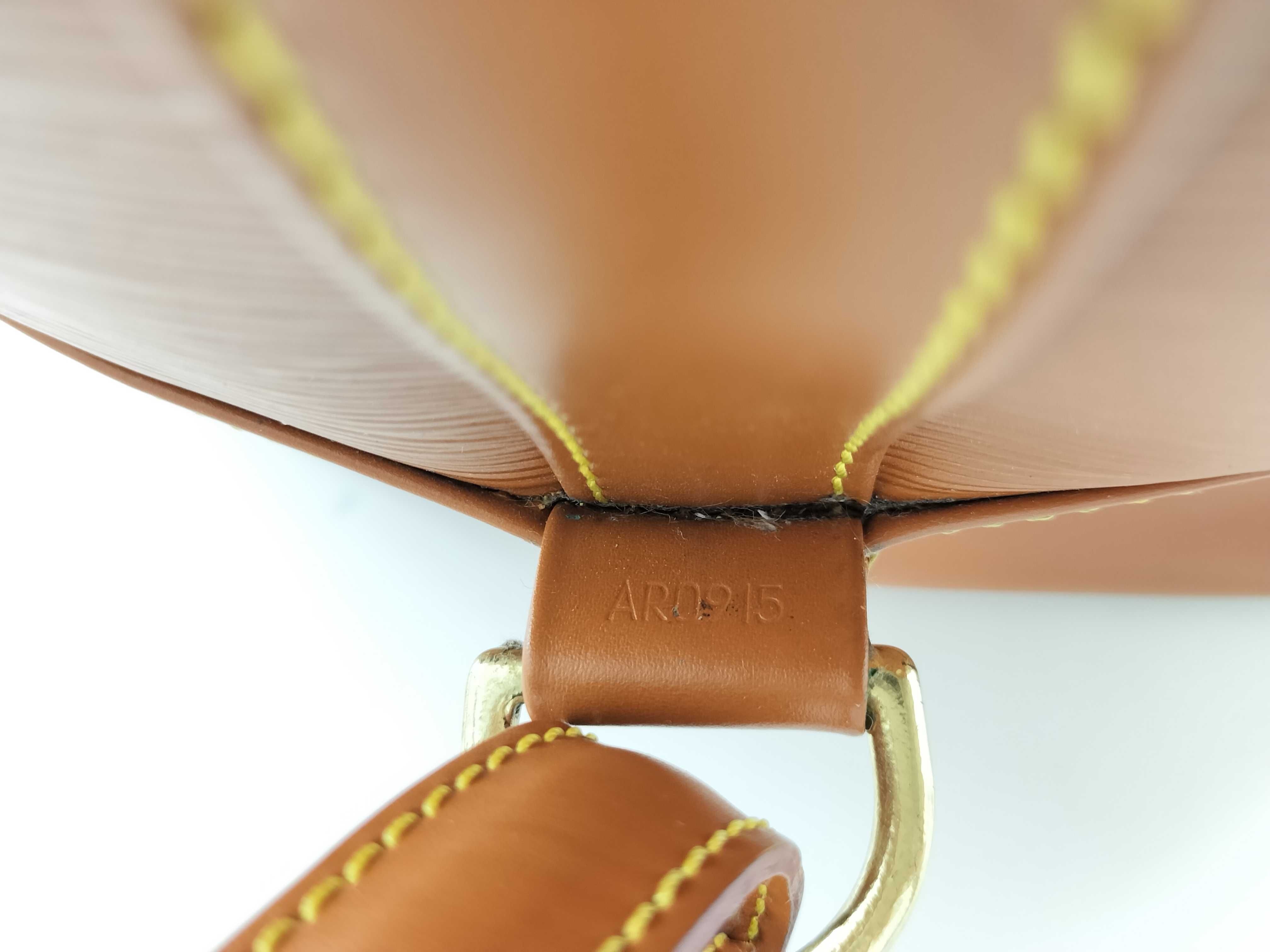 Epi Randonee Brown Shoulder Bag — view 11