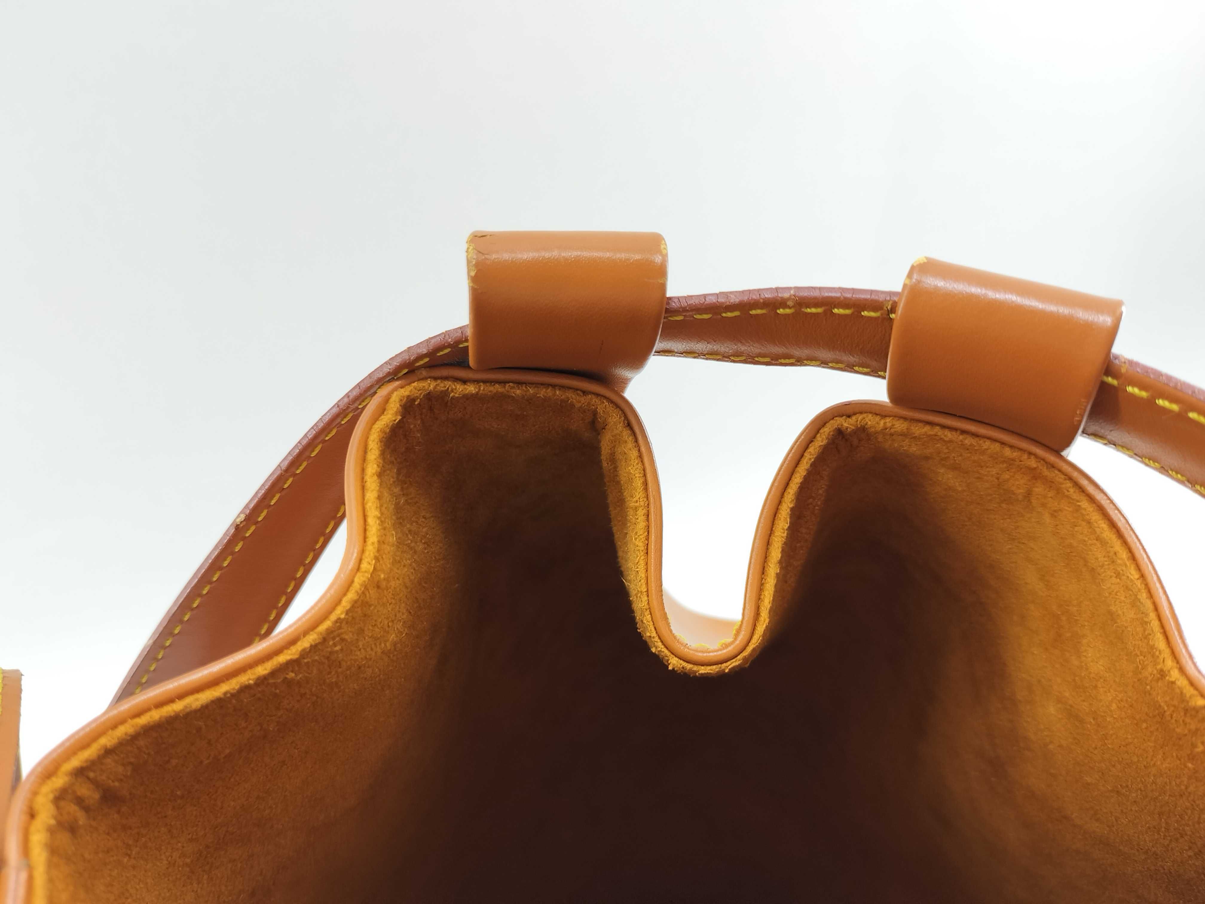 Epi Randonee Brown Shoulder Bag — view 13