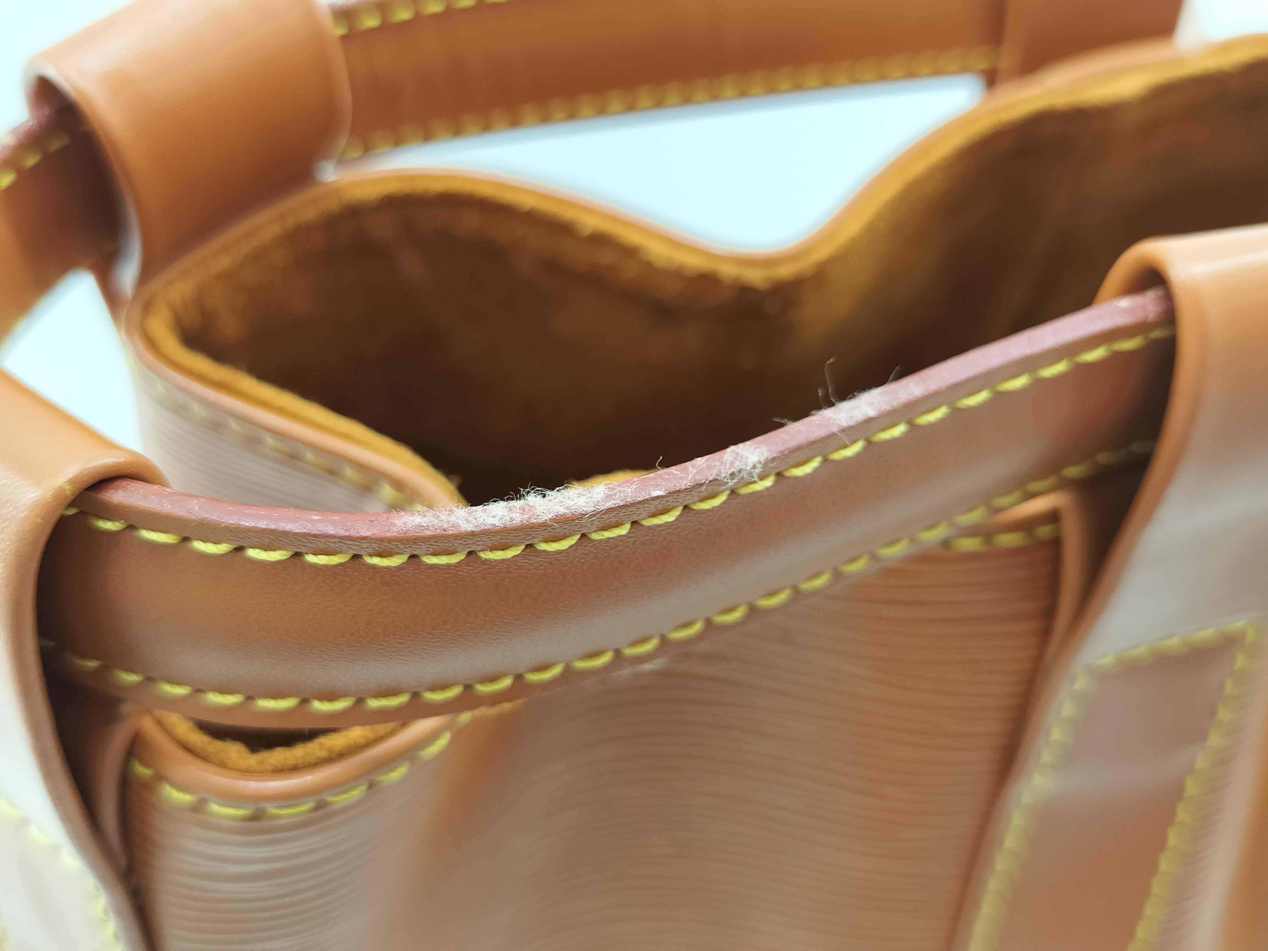 Epi Randonee Brown Shoulder Bag — view 15