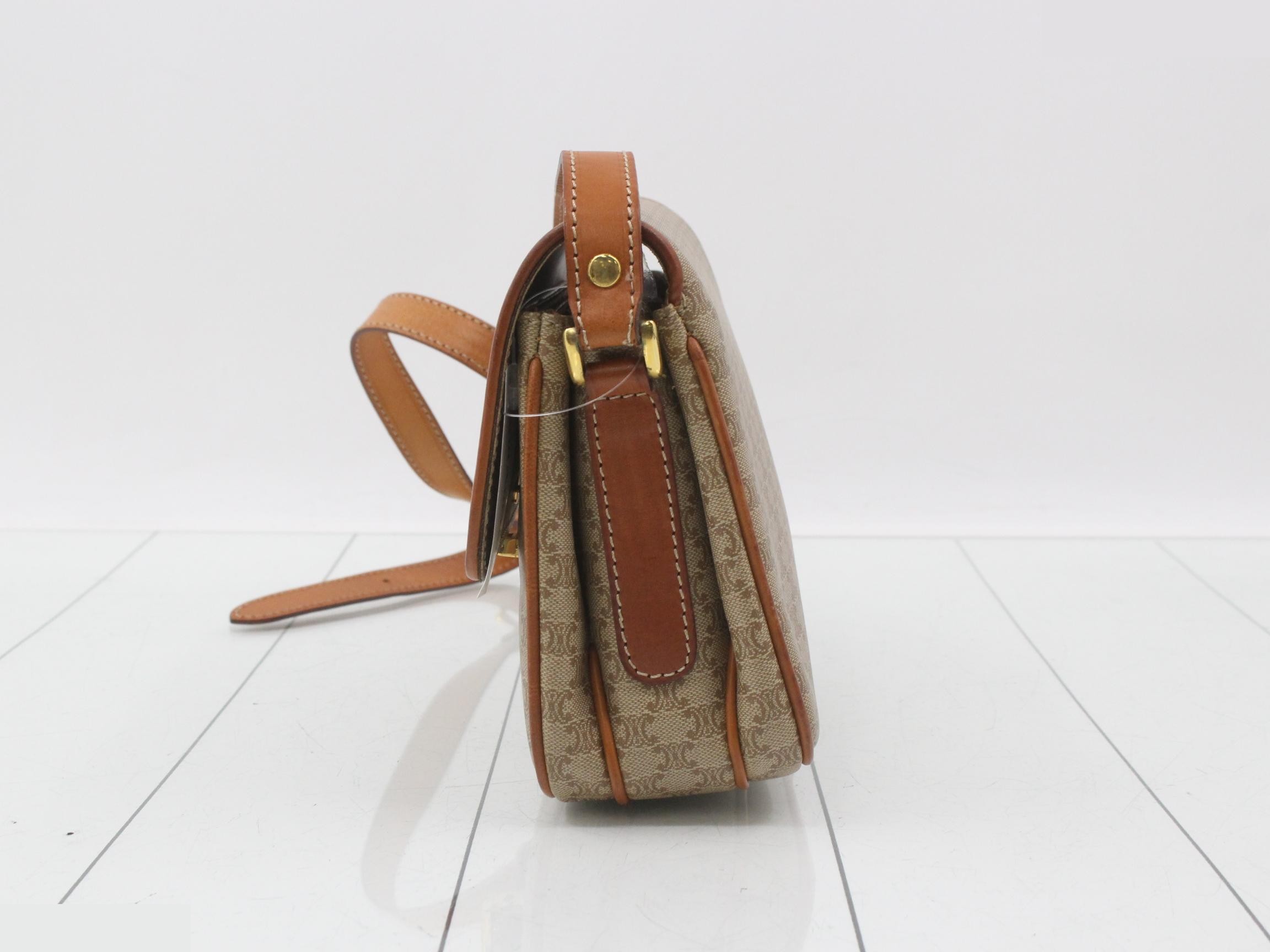 Macadam Shoulder Bag, Beige — view 3