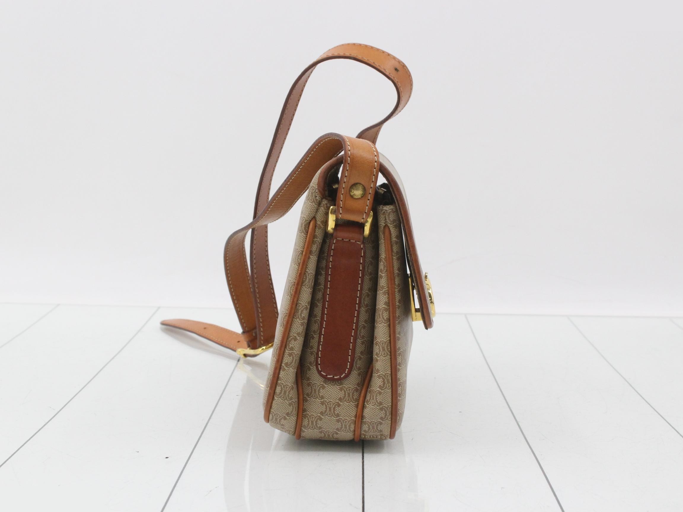 Macadam Shoulder Bag, Beige — view 4