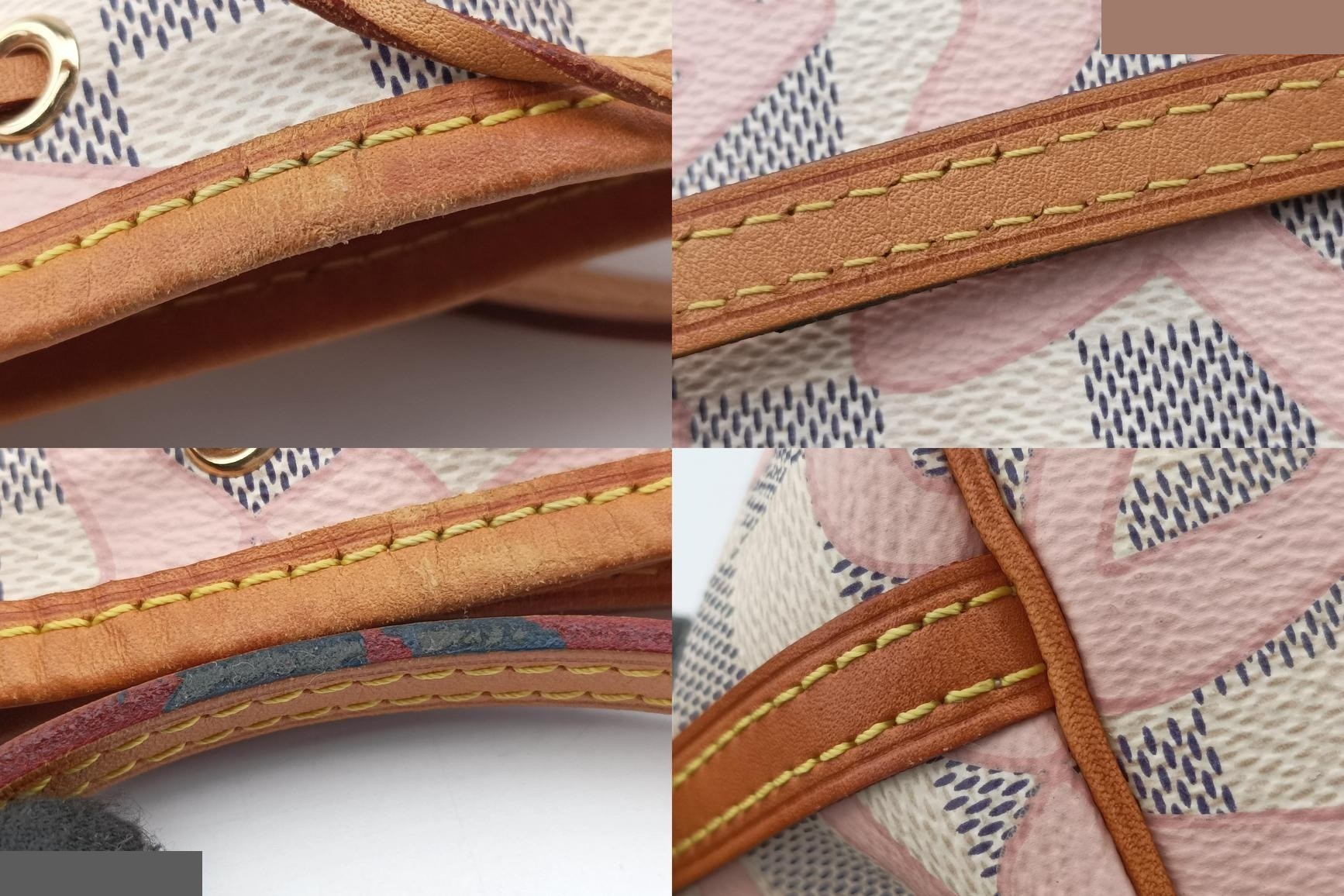 Tahitian Nano Noe Damier Canvas Azur — view 10