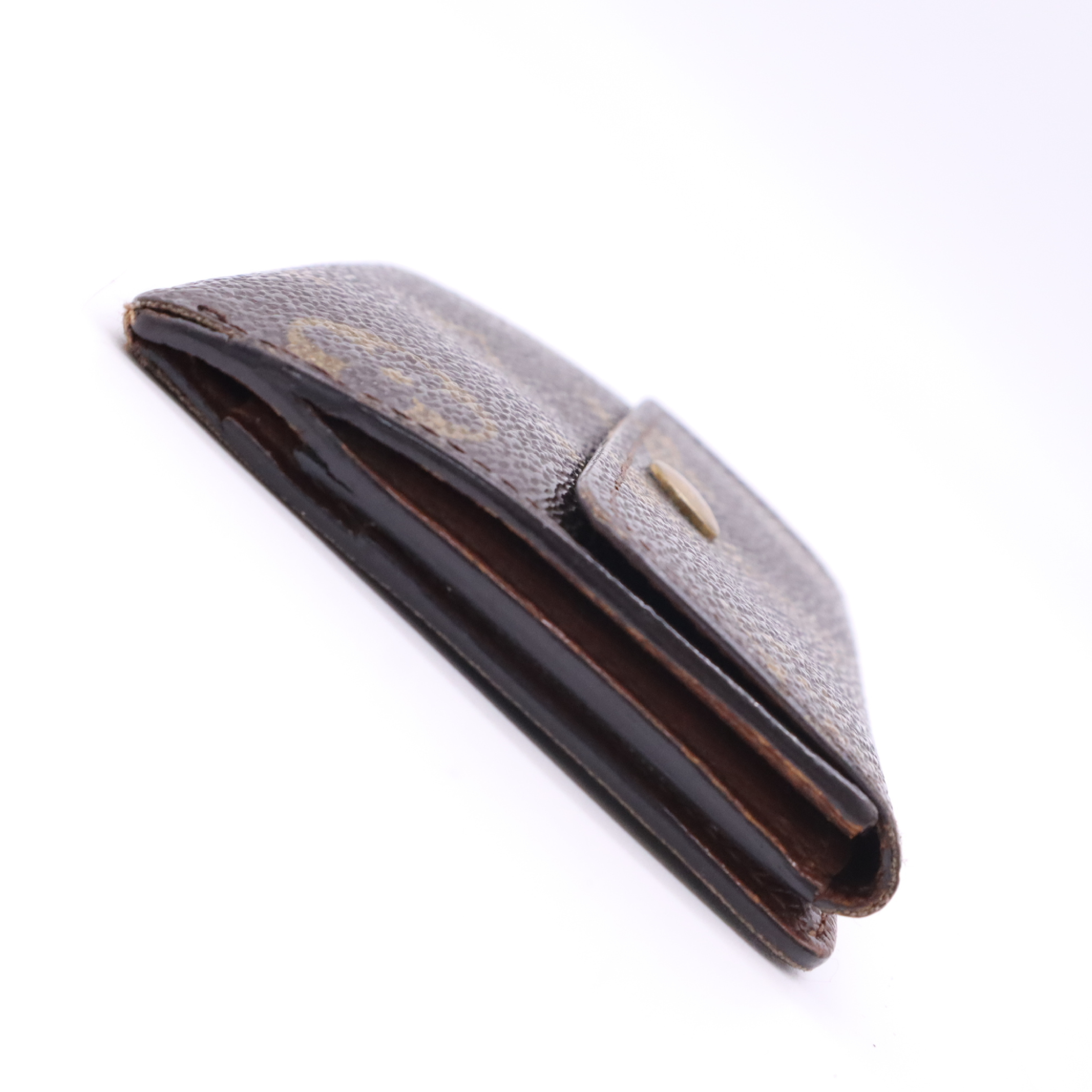 M61652 Monogram Portemonnaie Billet Card Case Wallet — view 4