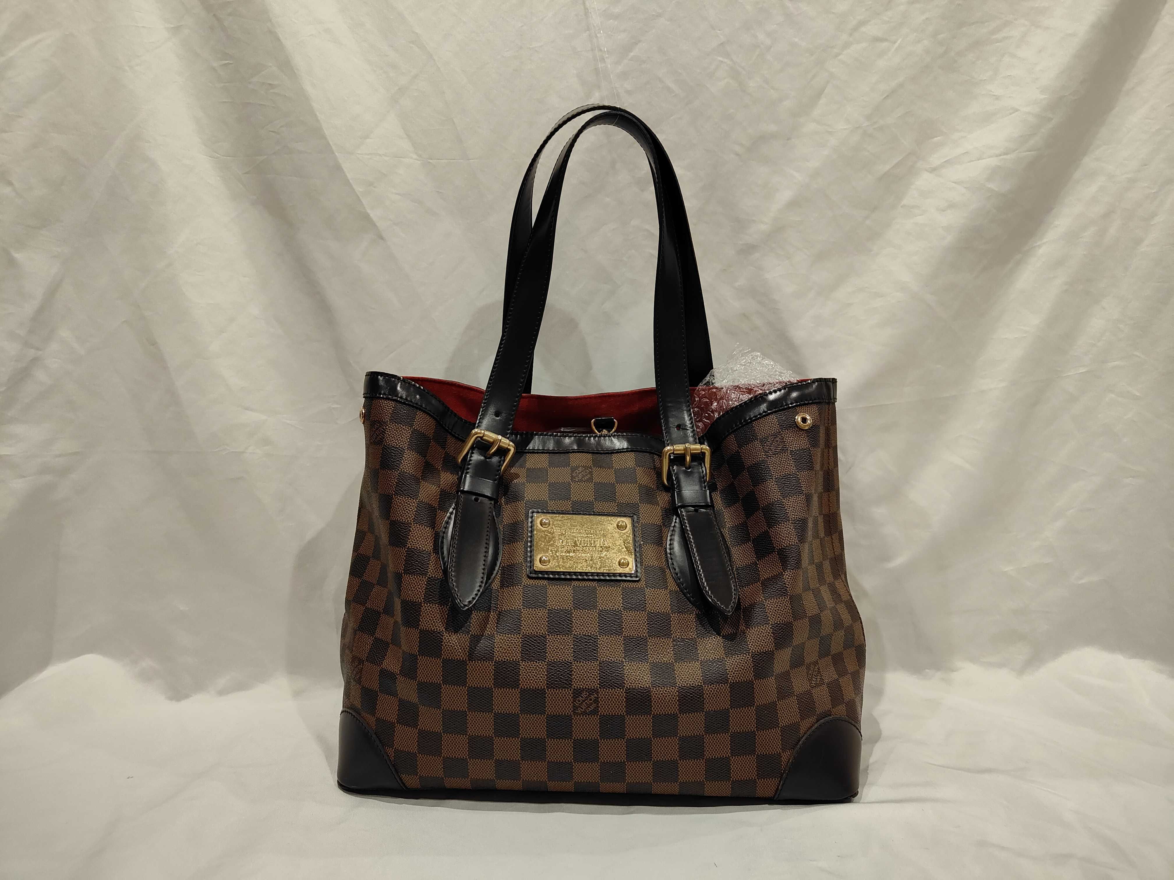 Damier N51204 Hampstead MM Tote Bag