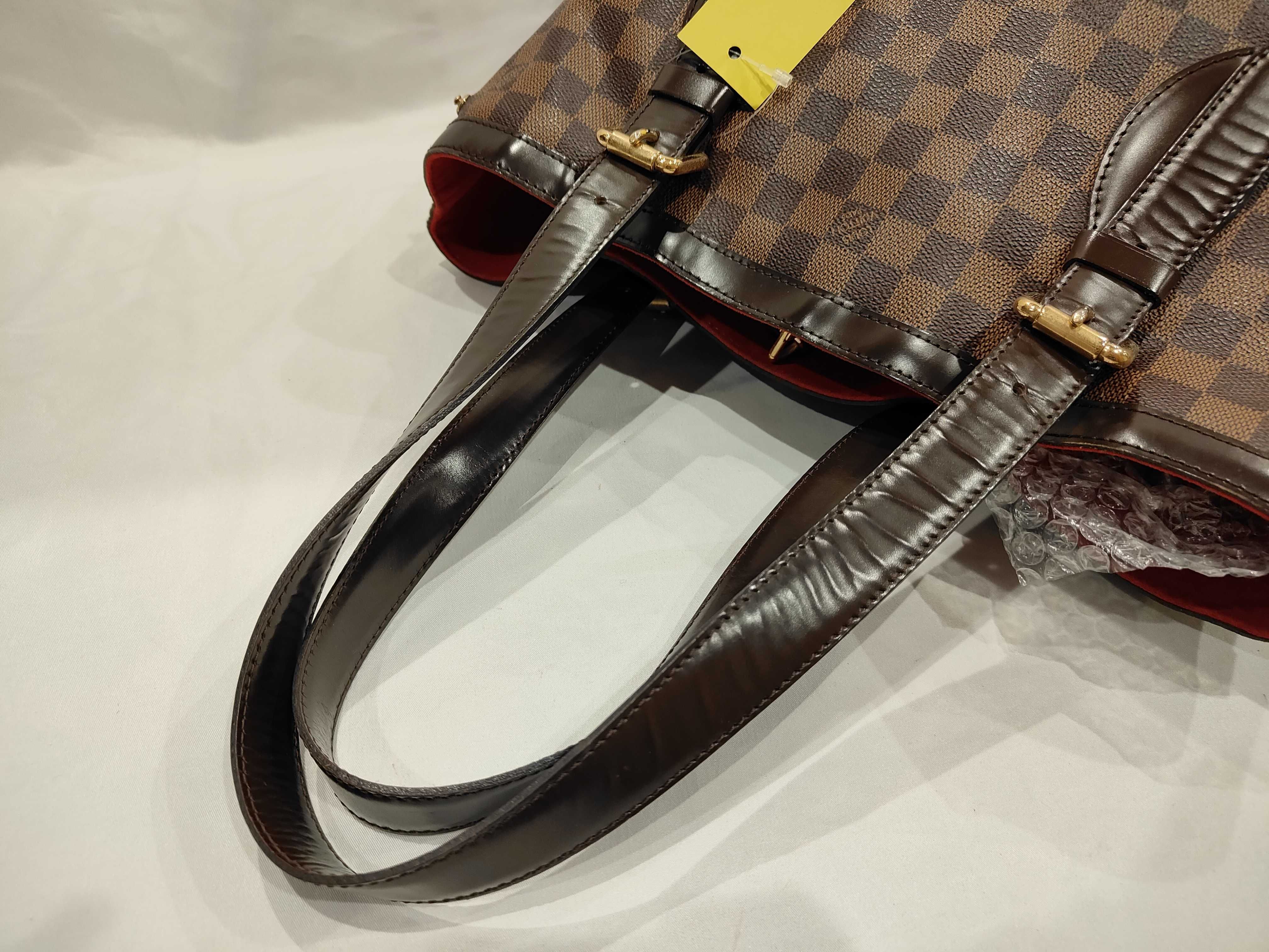 Damier N51204 Hampstead MM Tote Bag — view 6