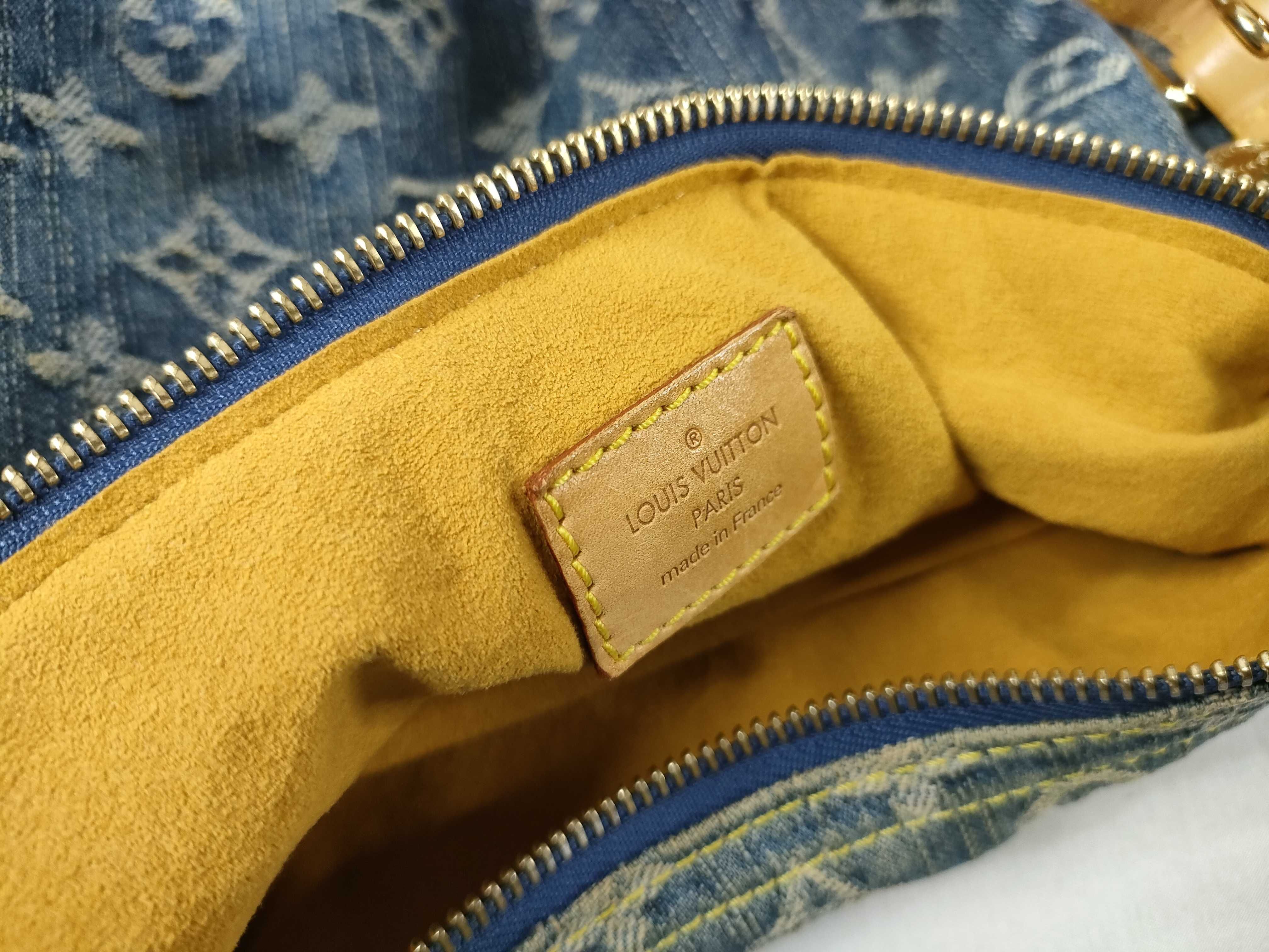 Monogram Denim LOUIS Baggy PM M95049 A30038 Shoulder Bag — view 11