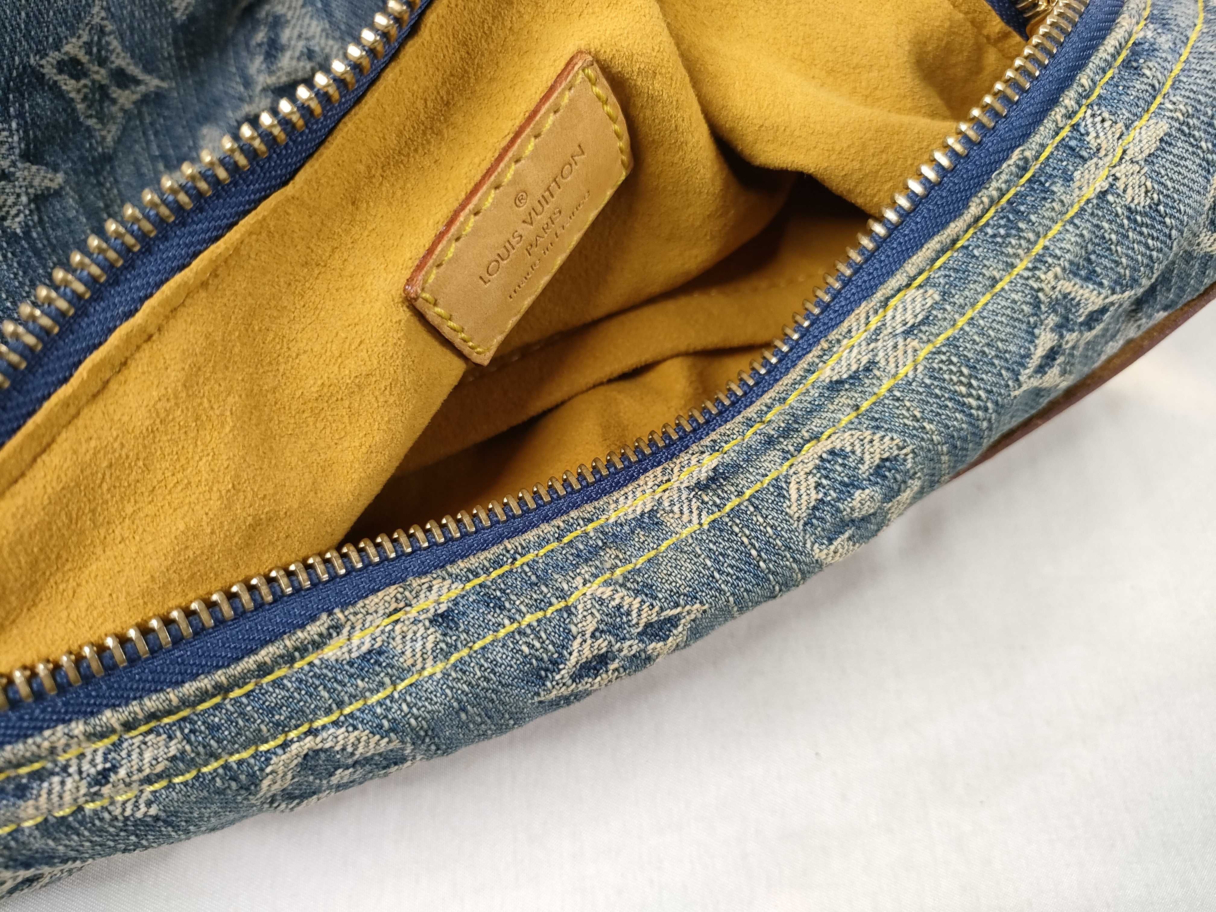 Monogram Denim LOUIS Baggy PM M95049 A30038 Shoulder Bag — view 15