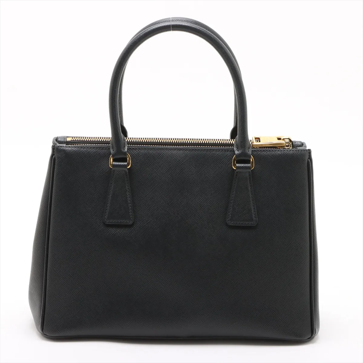 Saffiano Galleria Leather Handbag Black — view 2