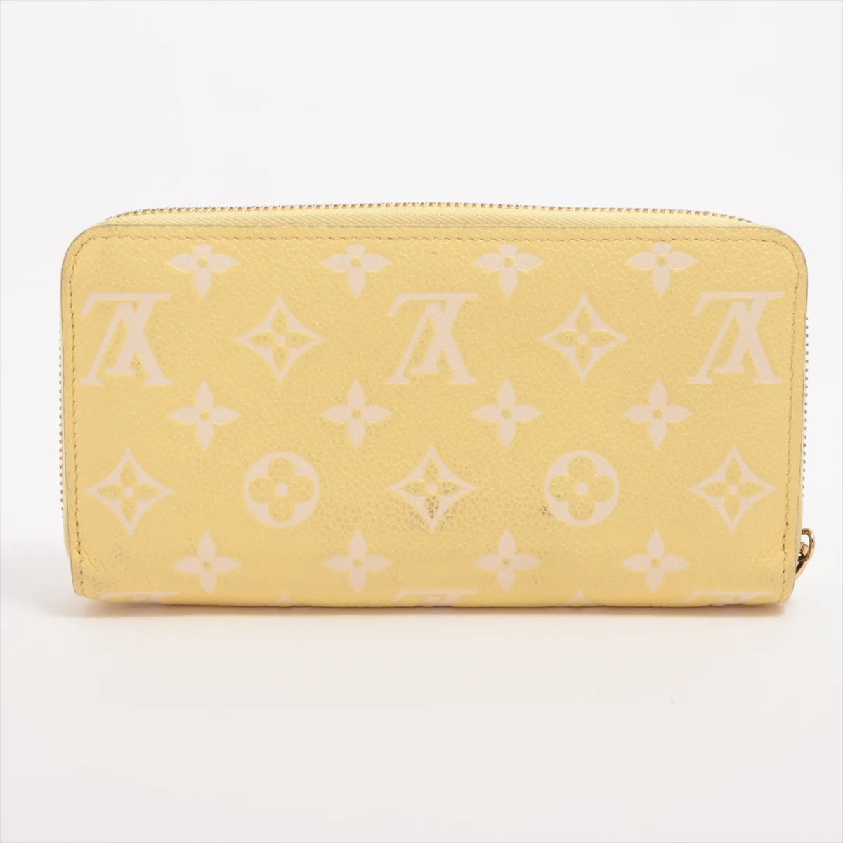 Monogram Empreinte Zippy Wallet M81427 Yellow Round Zip Wallet (RFID detected) — view 2