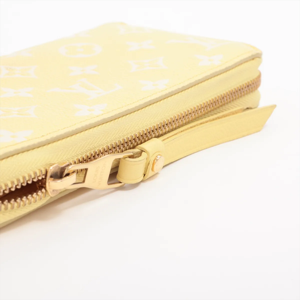 Monogram Empreinte Zippy Wallet M81427 Yellow Round Zip Wallet (RFID detected) — view 13