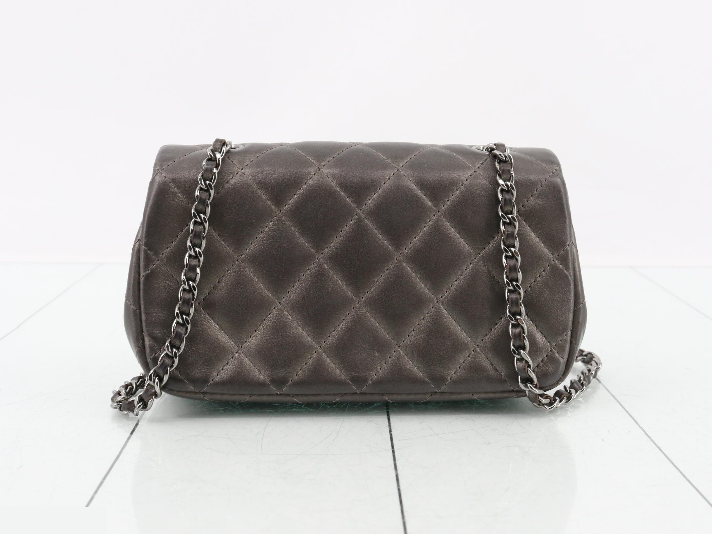 Matelassé Chain Shoulder Bag — view 2