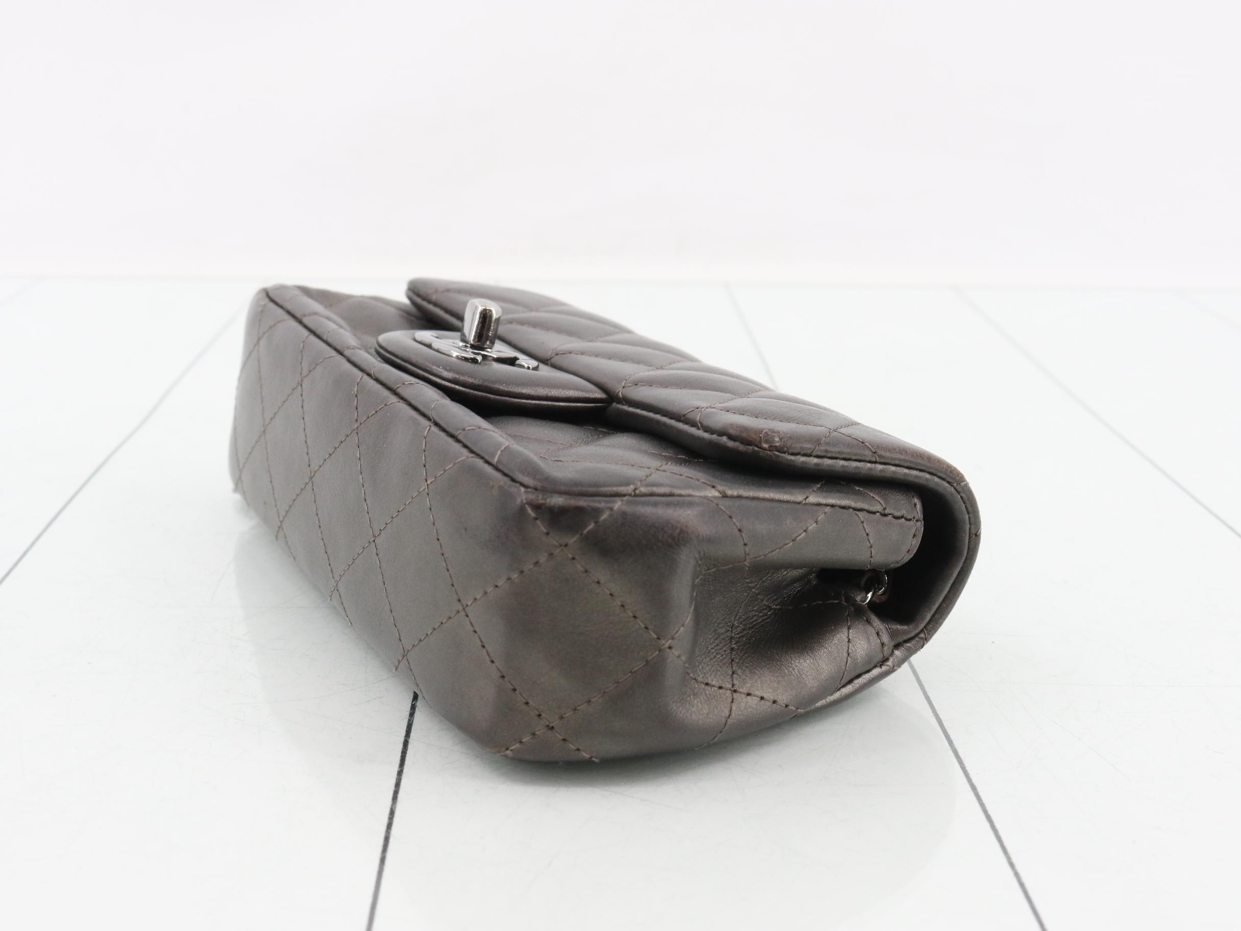 Matelassé Chain Shoulder Bag — view 6