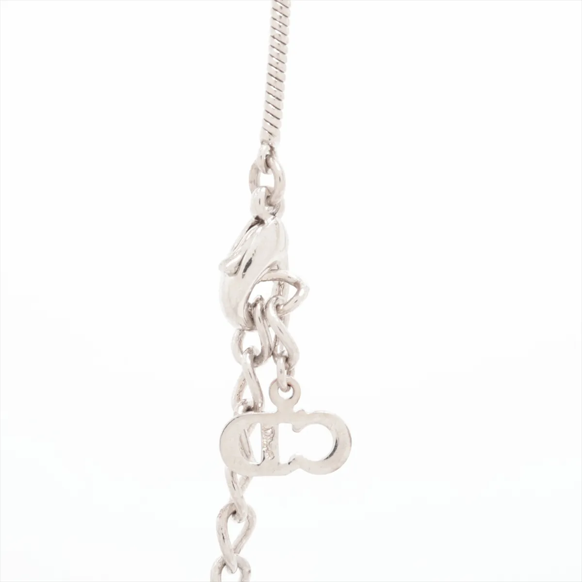 Logo Necklace GP Silver — view 3