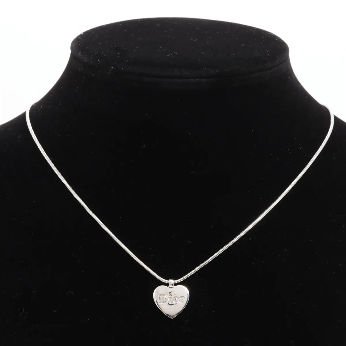 Logo Necklace GP Silver — view 5