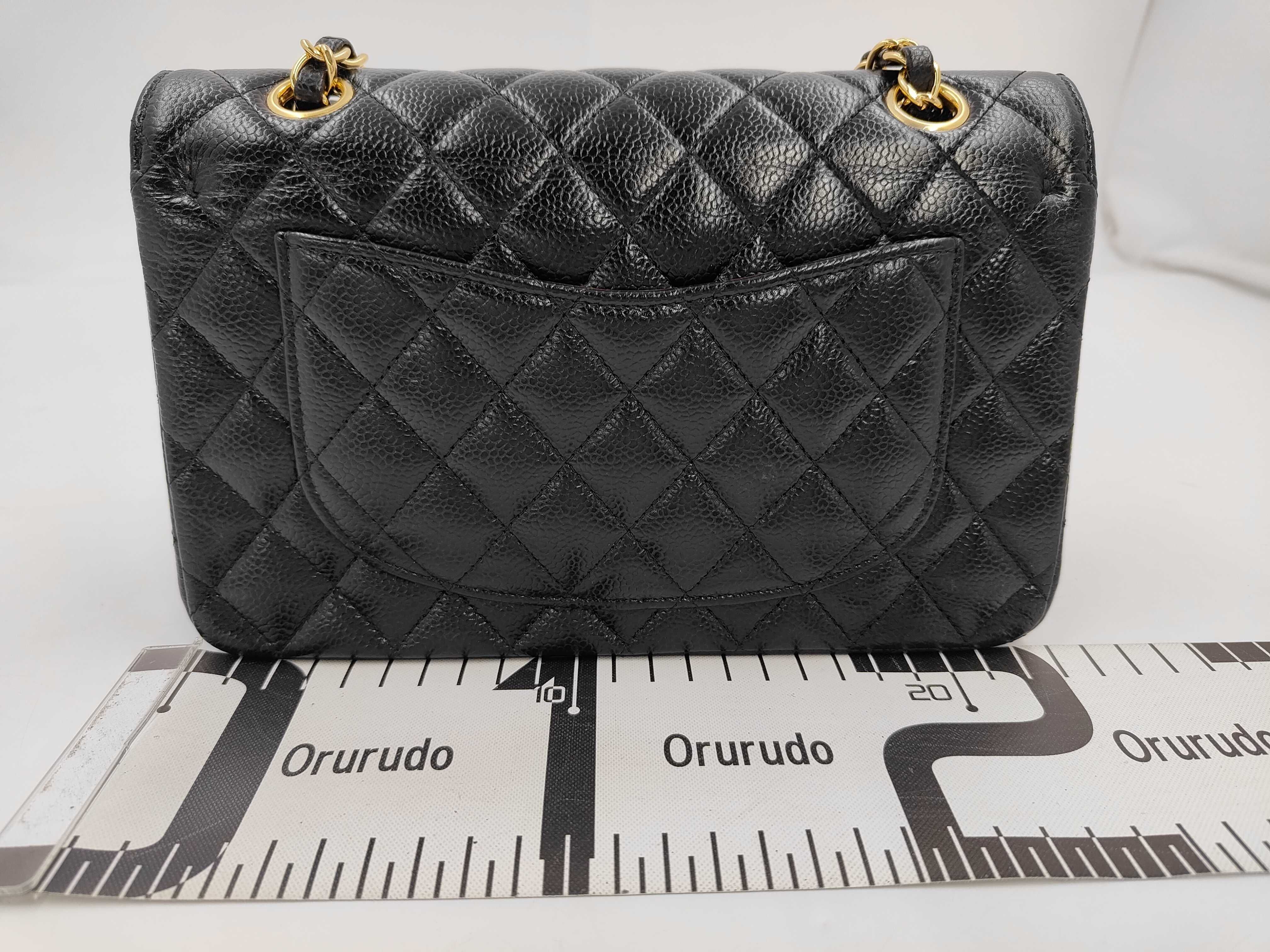 Matelassé 23 Double Flap Double Chain Caviar Plate Shoulder Bag — view 2