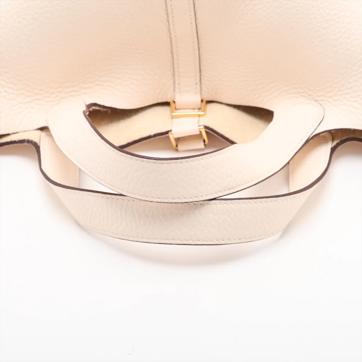 Picotin Lock 18 PM, Taurillon Clemence leather, Nata leather, silver hardware, W: 2024 — view 5