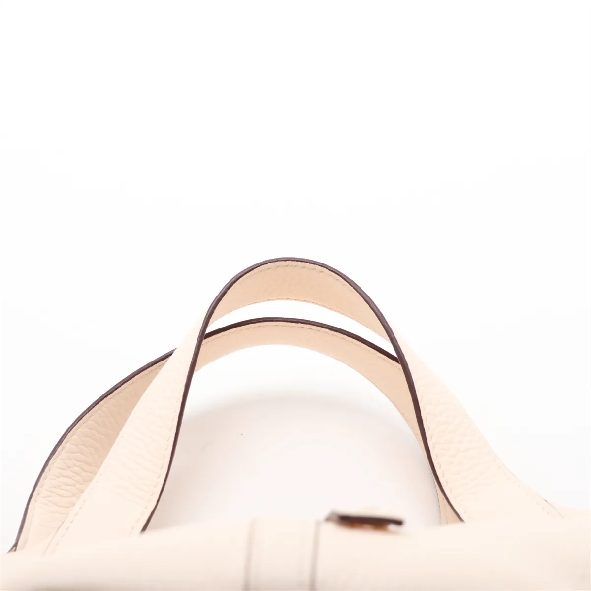 Picotin Lock 18 PM, Taurillon Clemence leather, Nata leather, silver hardware, W: 2024 — view 6