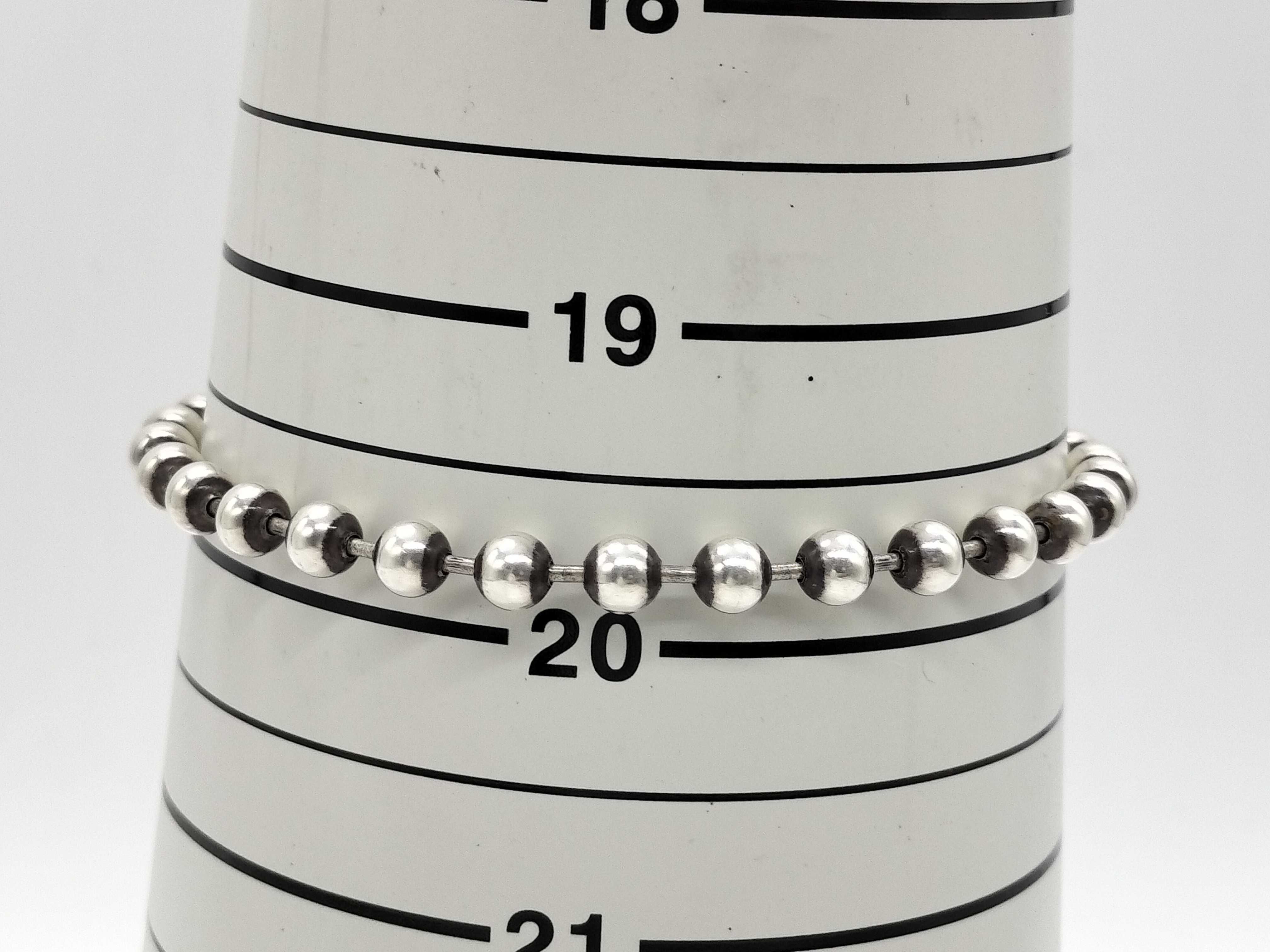 Ball Chain Bracelet, SV925, 17.1g, Bracelet/Bangle — view 8