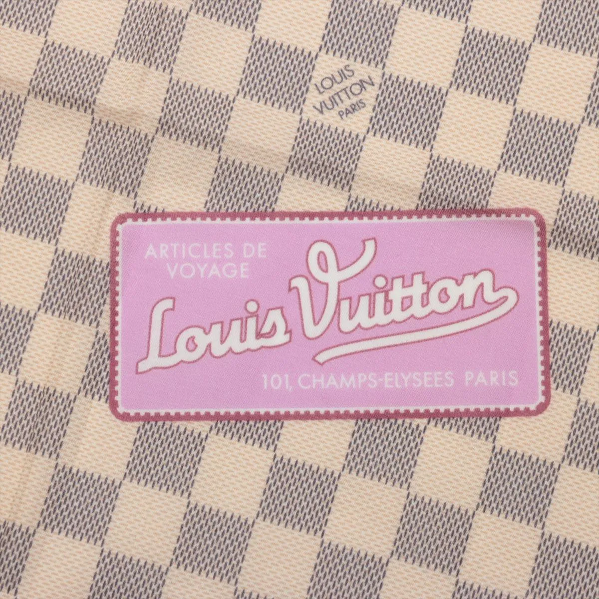 Trunk CC0138 Scarf Cotton Blue x Pink — view 6