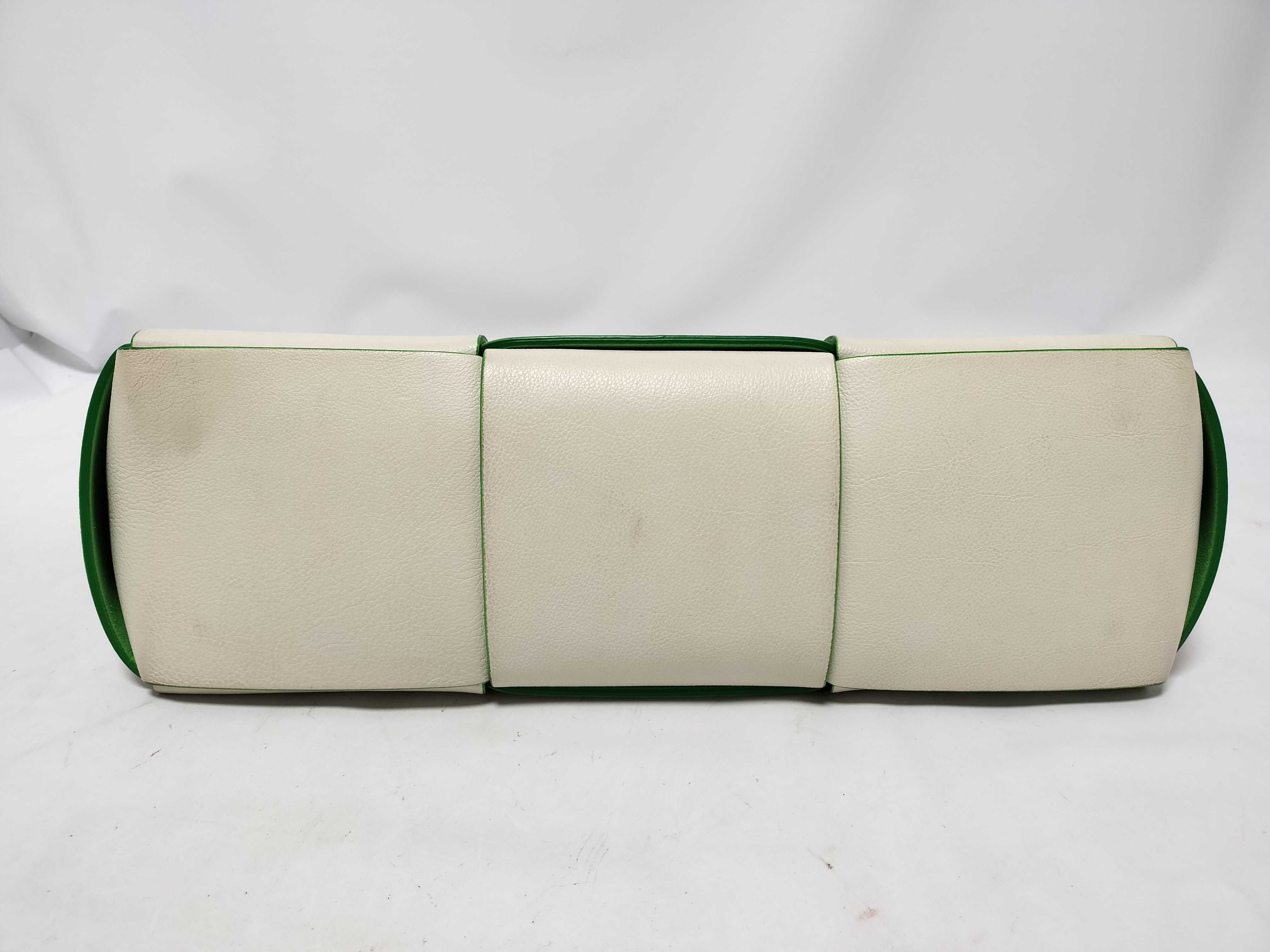 Intrecciato Bottega Veneta Arco Tote Maxi Intrecciato Green Tote Bag — view 6