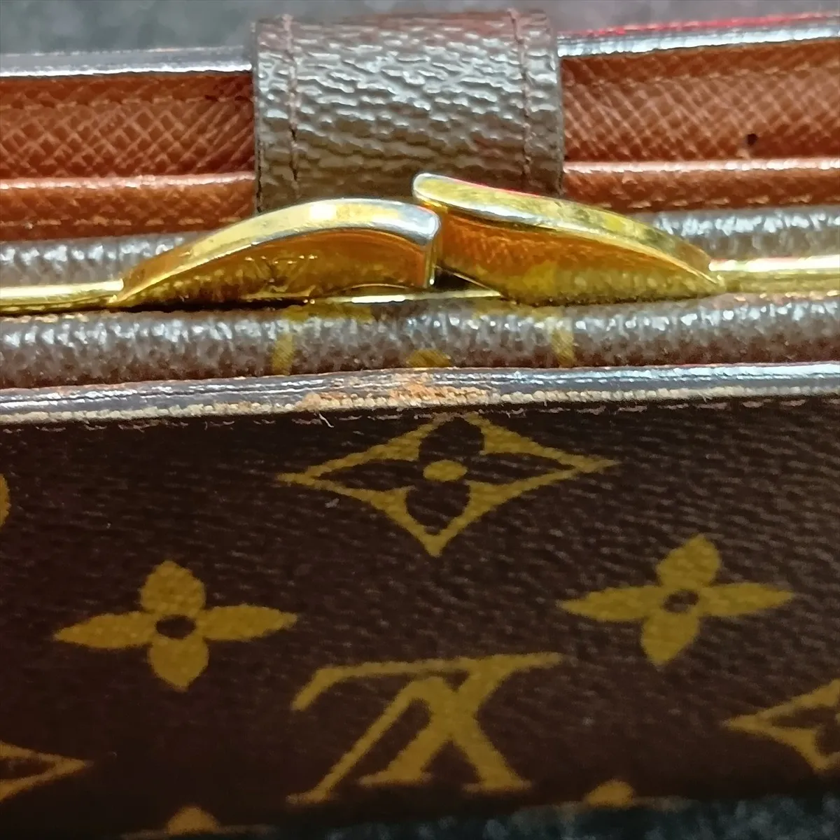 Monogram Portefeuille Viennois M61674 TH1014 Brown Compact Wallet — view 9