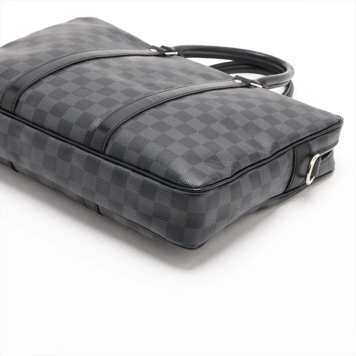 Damier Graphite Porte Documents Voyage PM N41478 GI2156 Black — view 3