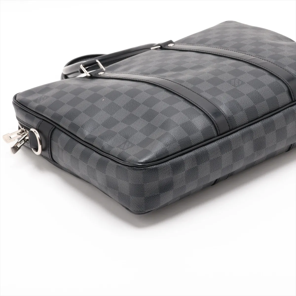 Damier Graphite Porte Documents Voyage PM N41478 GI2156 Black — view 4