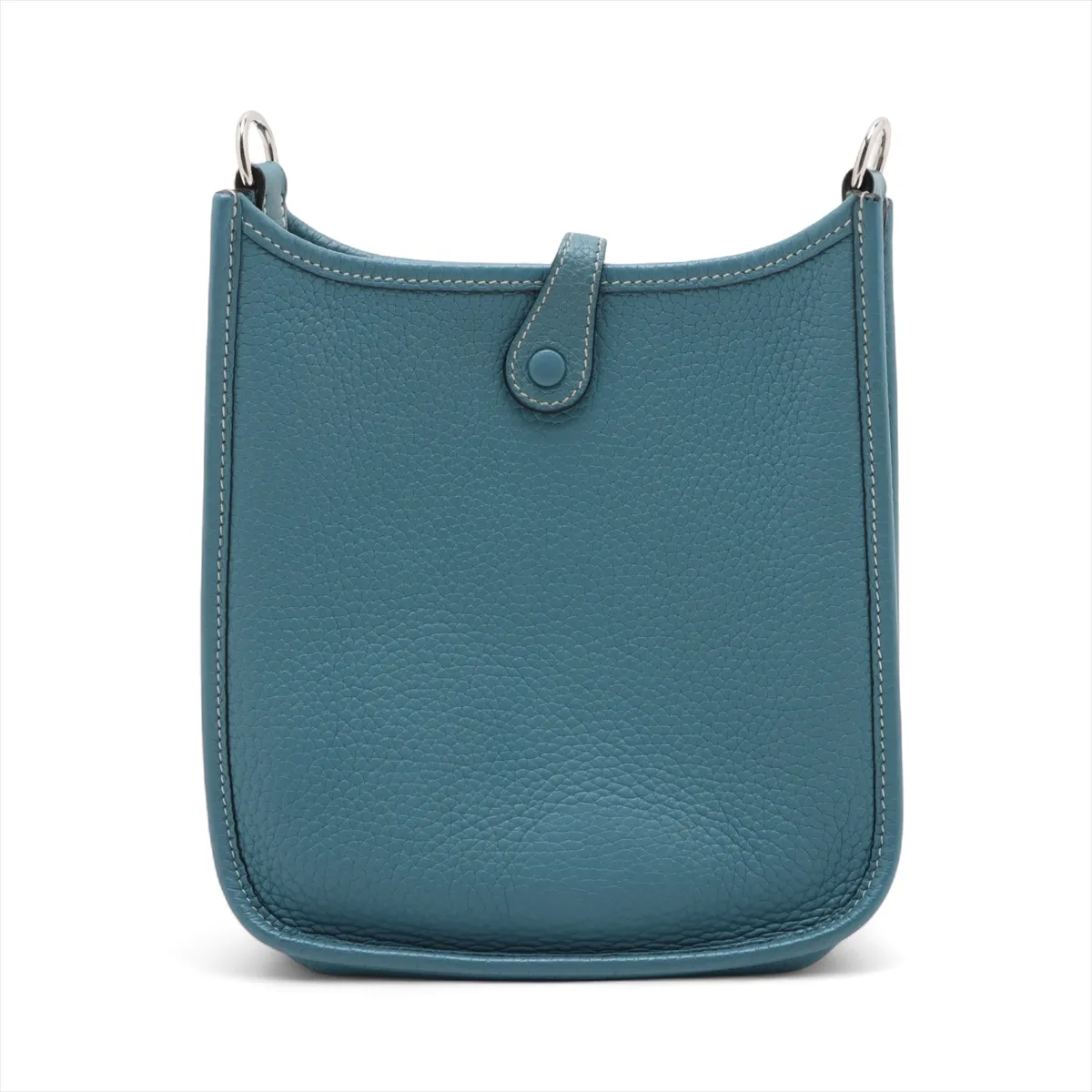 Evelyne 16 TPM Taurillon Clemence New Blue Jean Silver Hardware W:2024 — view 2