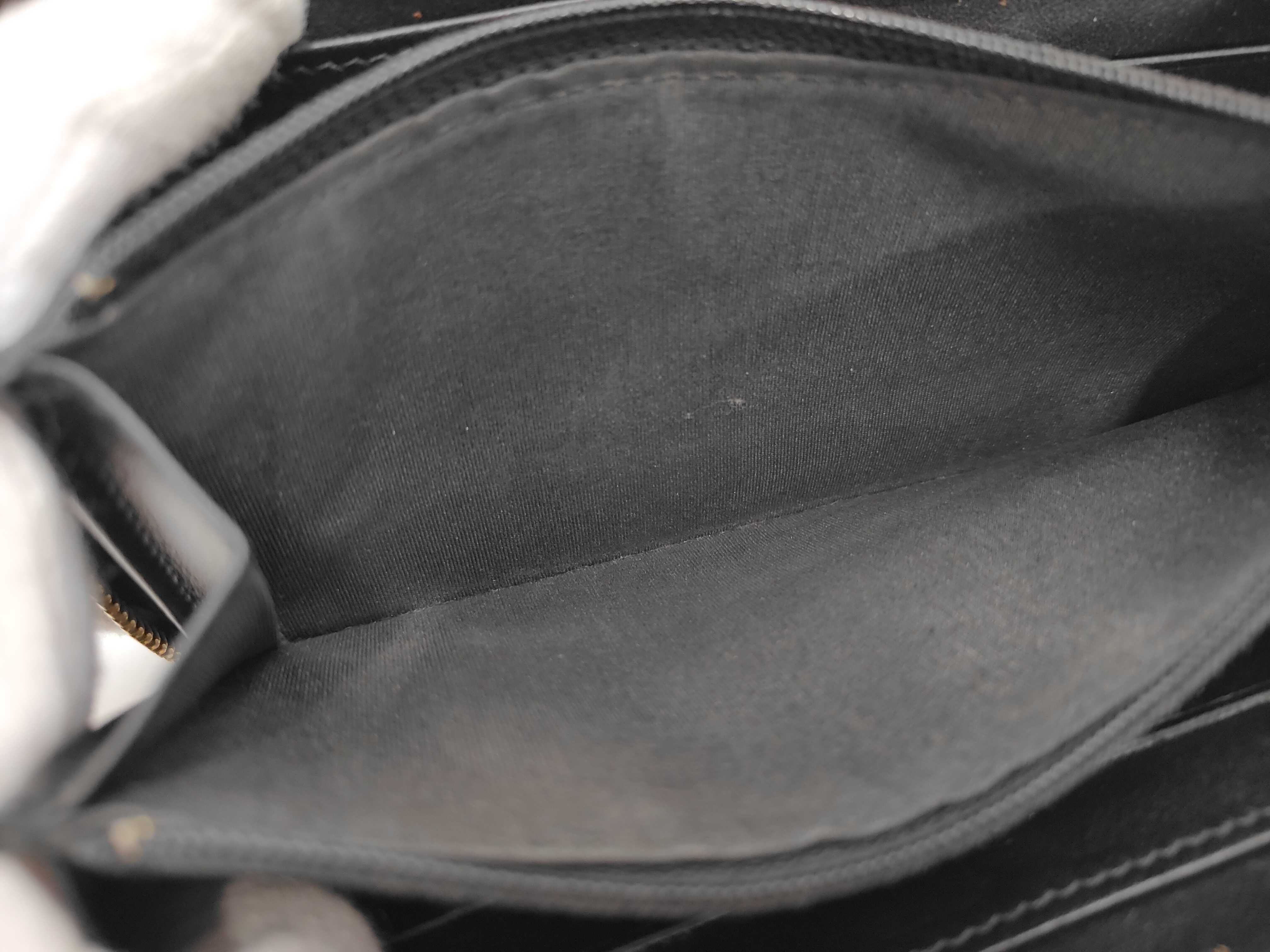 Camellia Long Wallet, Black, Serial Number 26-something, with original sticker. — view 5
