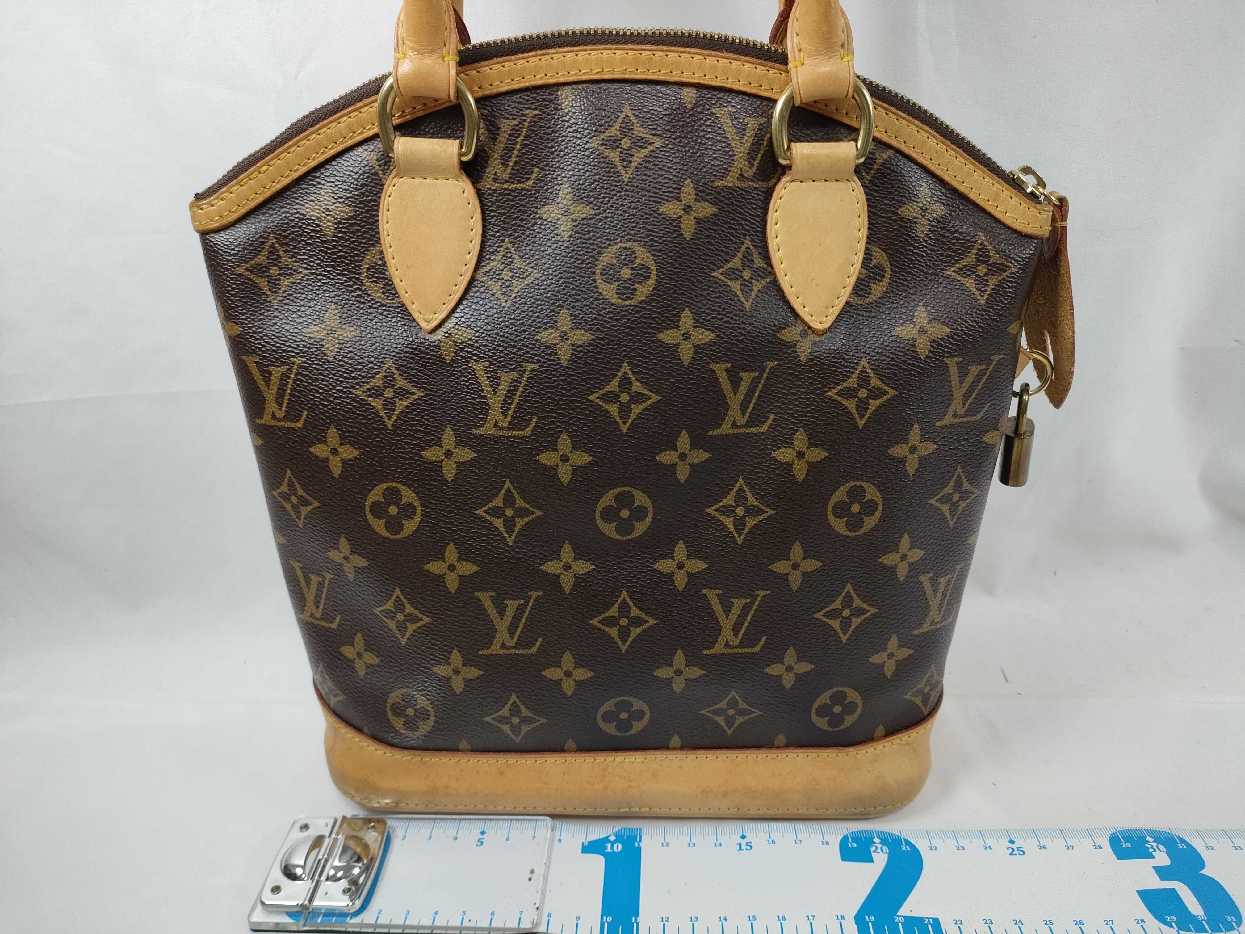 Monogram Lockit M40102 SD0046 Brown Handbag — view 2