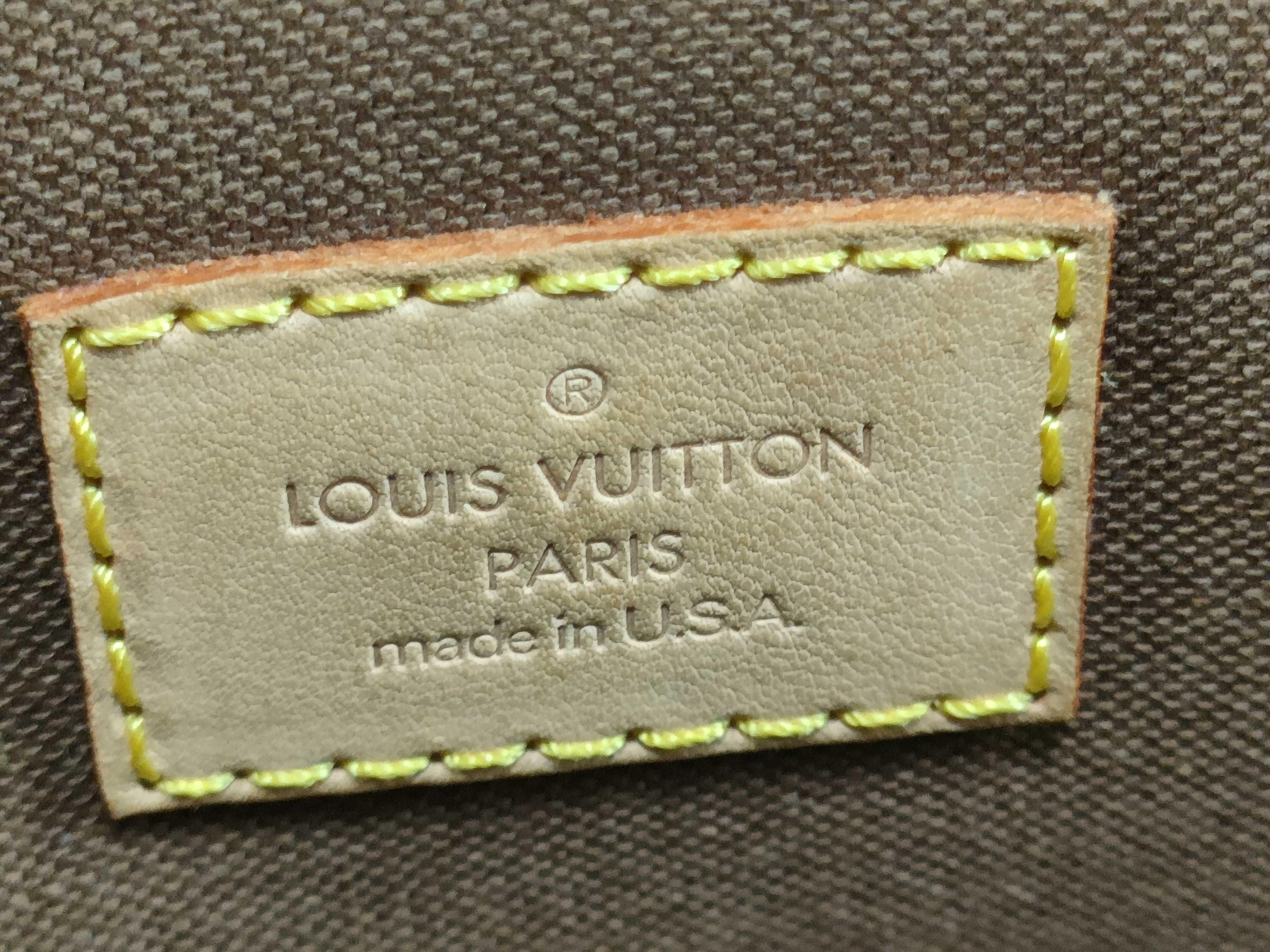 Monogram Lockit M40102 SD0046 Brown Handbag — view 14