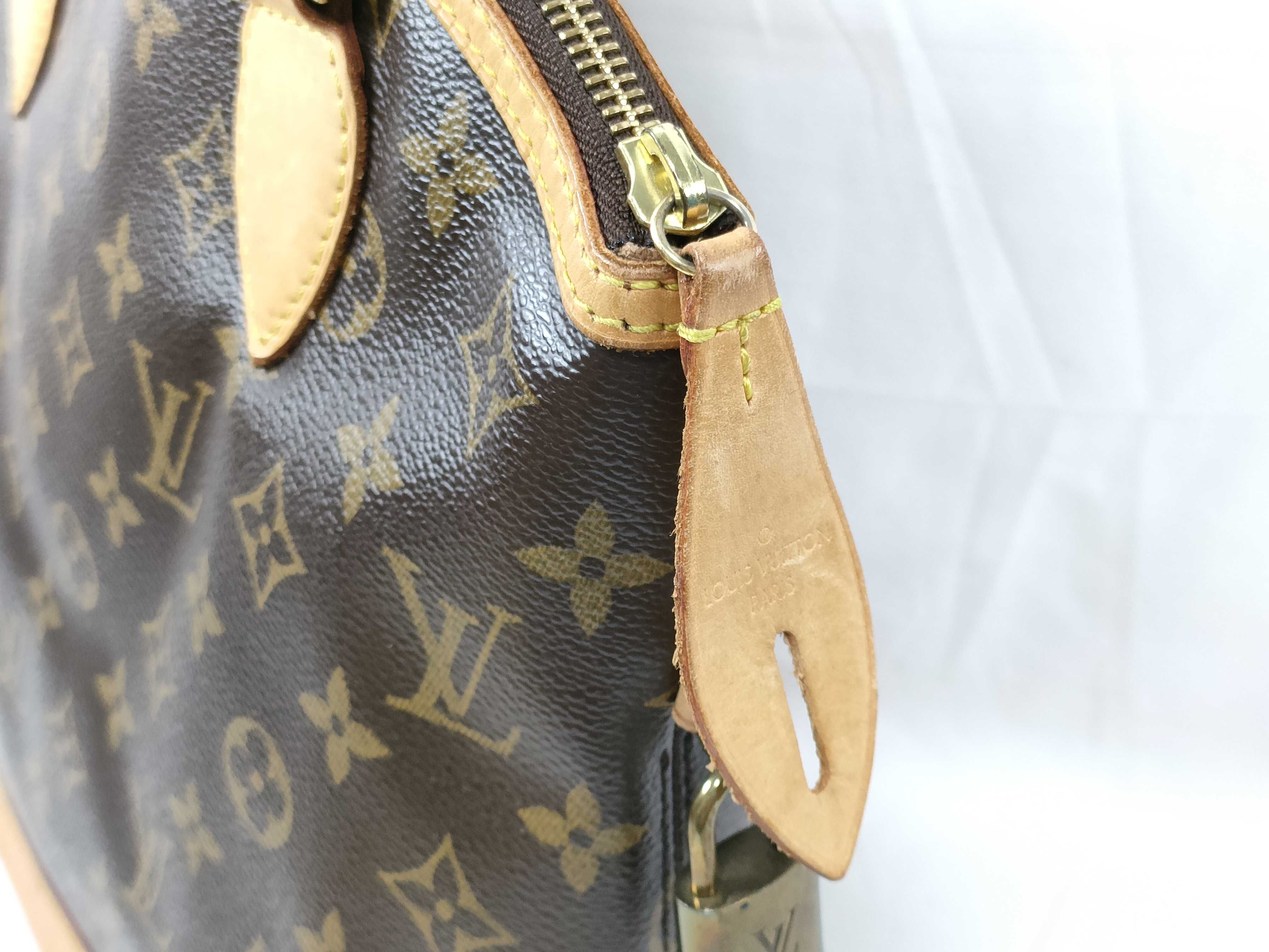 Monogram Lockit M40102 SD0046 Brown Handbag — view 6