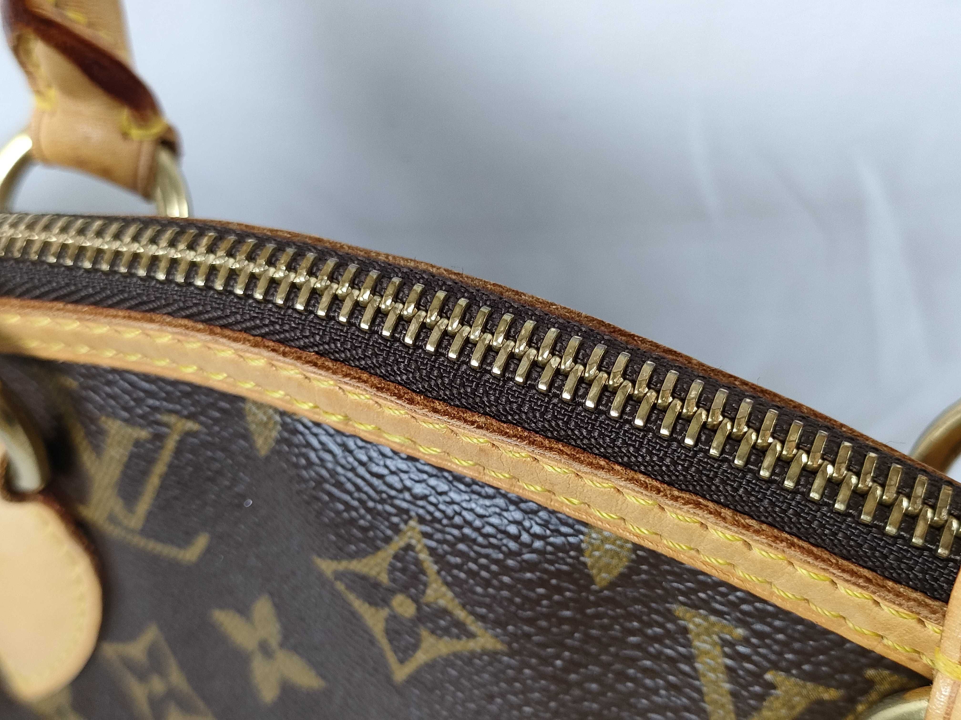 Monogram Lockit M40102 SD0046 Brown Handbag — view 7
