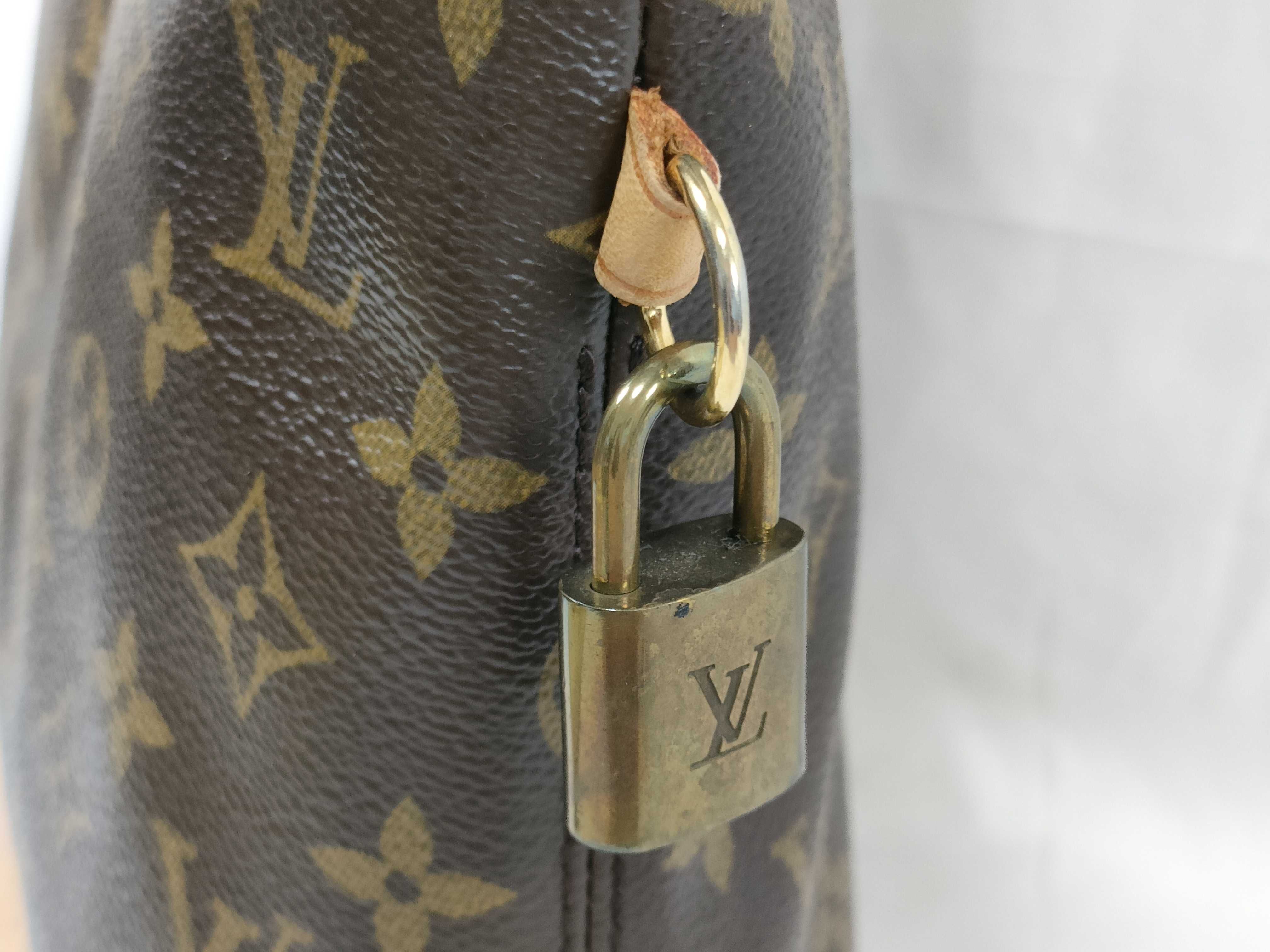 Monogram Lockit M40102 SD0046 Brown Handbag — view 8