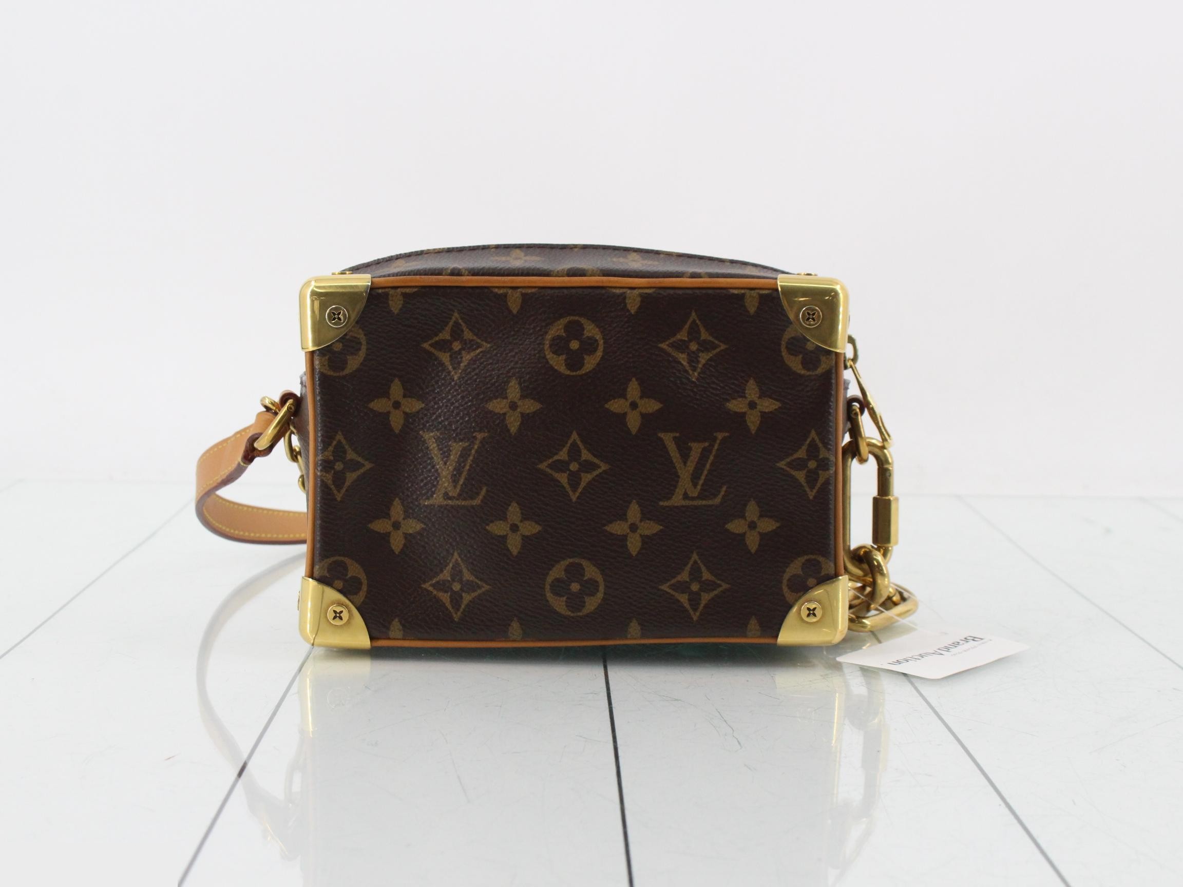 Mini Soft Trunk Monogram Chain Shoulder — view 2
