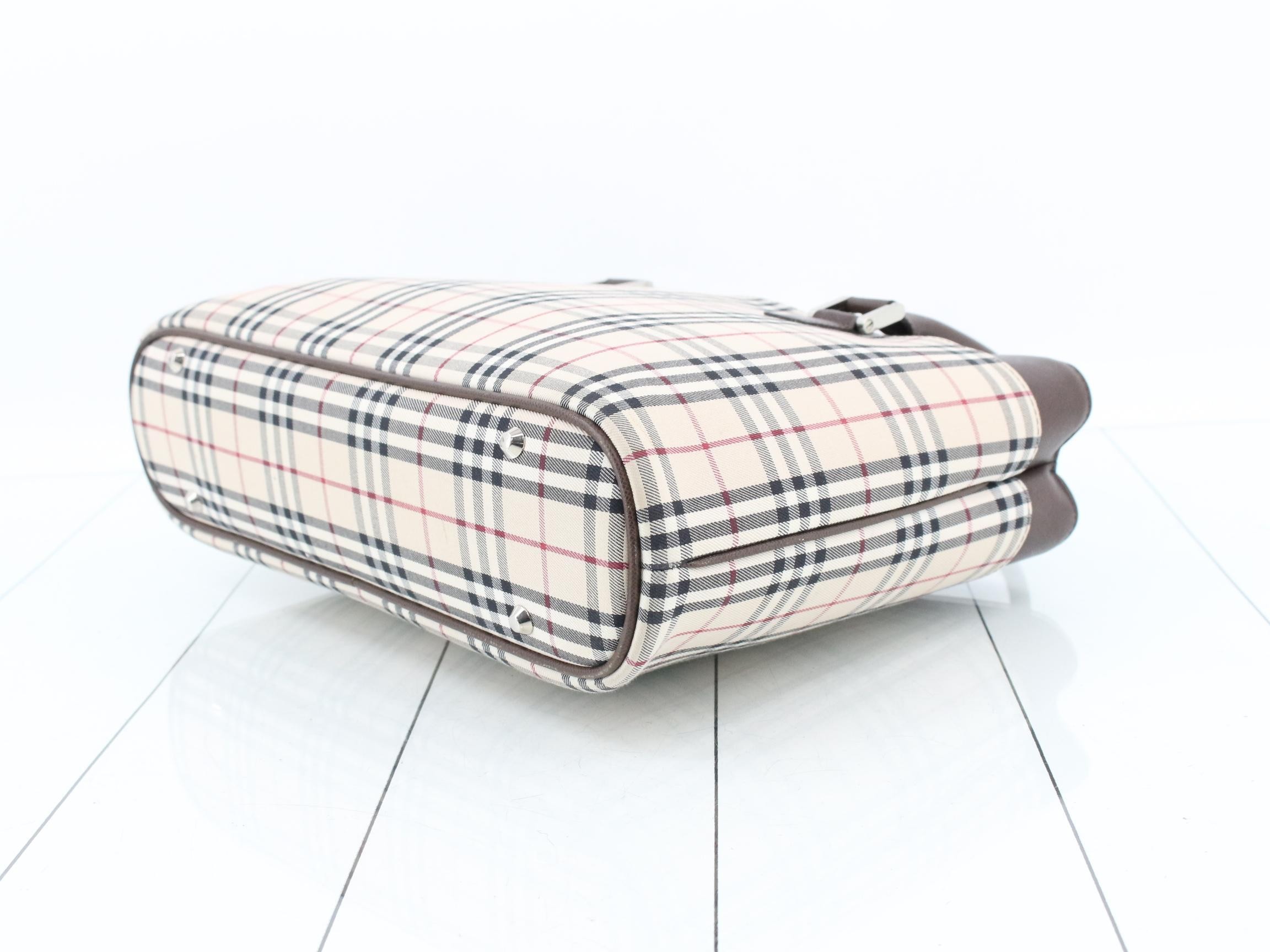 Nova Check Handbag — view 6