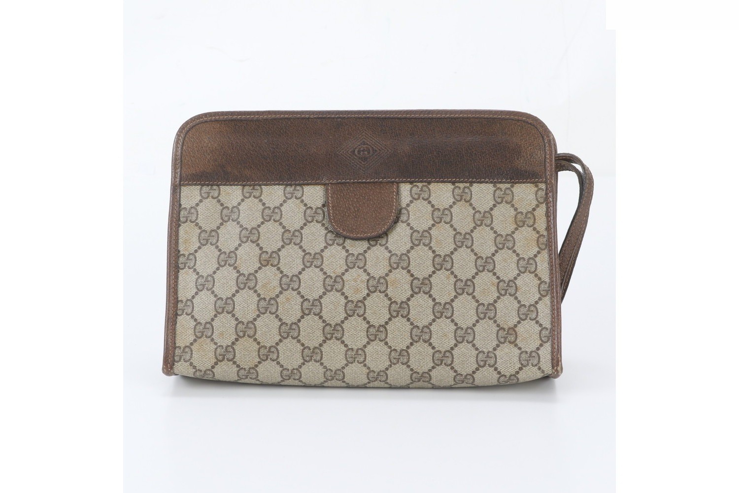 GG Supreme 67 039 5466 Leather Second Bag Clutch — view 2