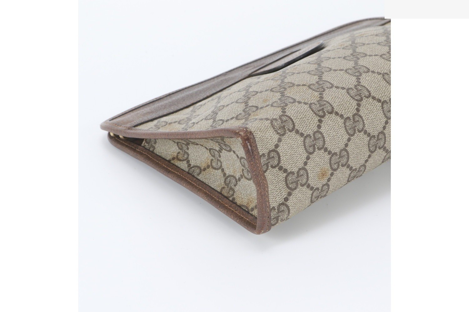 GG Supreme 67 039 5466 Leather Second Bag Clutch — view 5