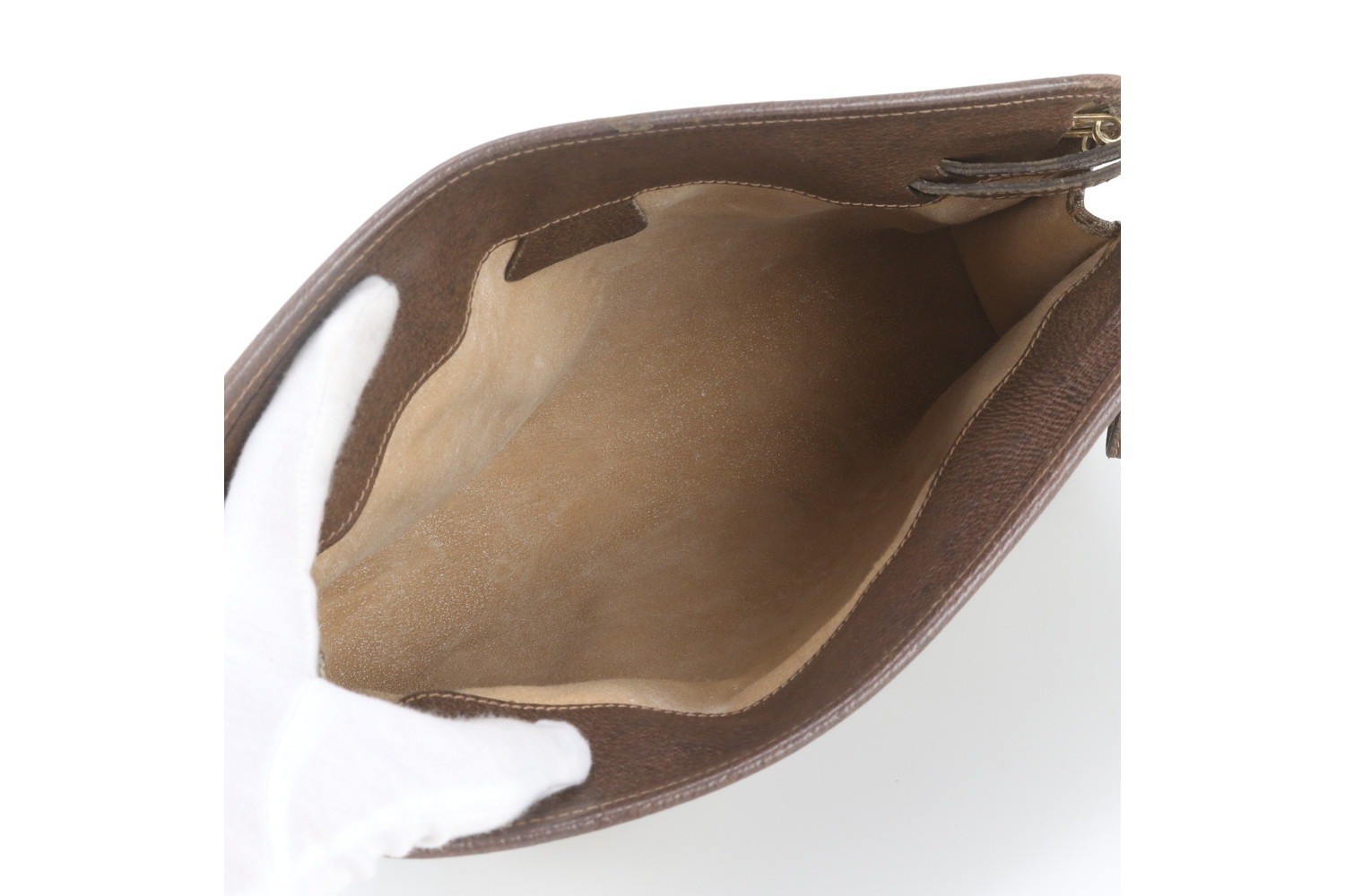 GG Supreme 67 039 5466 Leather Second Bag Clutch — view 7