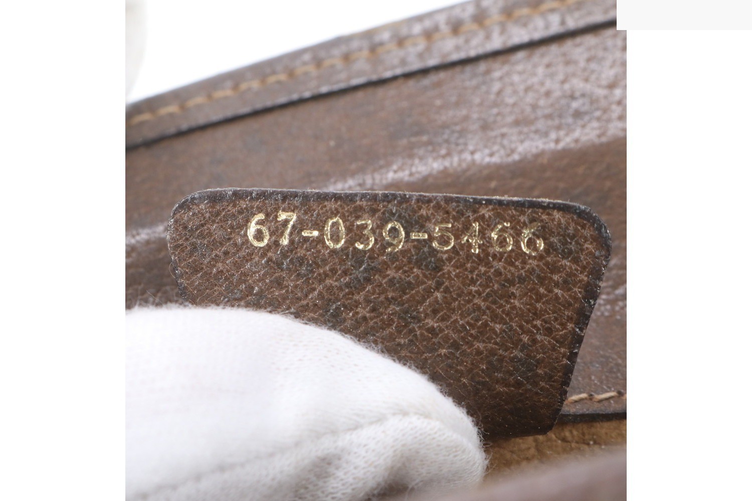 GG Supreme 67 039 5466 Leather Second Bag Clutch — view 9