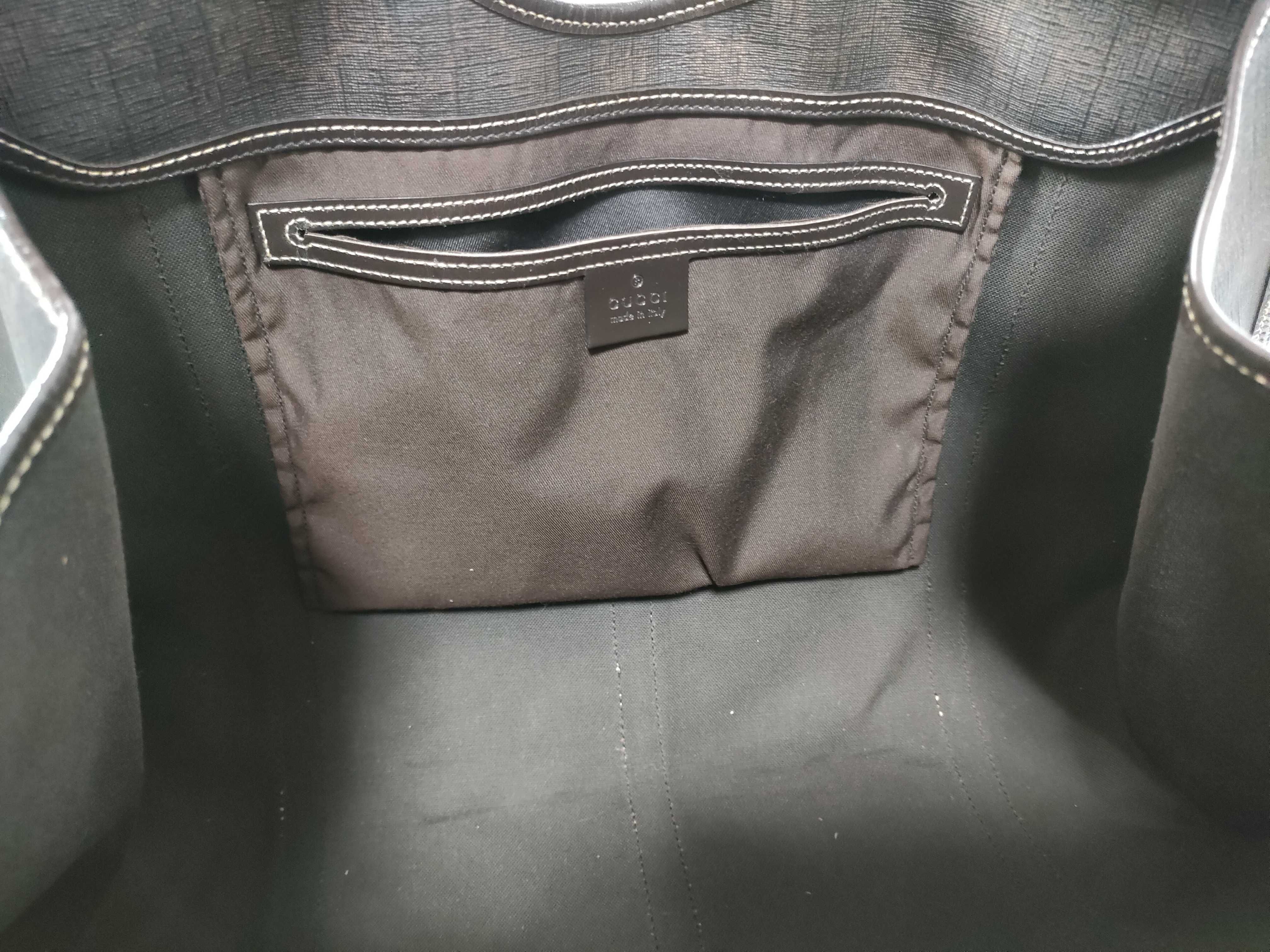 Black and Brown GG Monogram Jackie Shoulder Bag (Handbag) — view 13