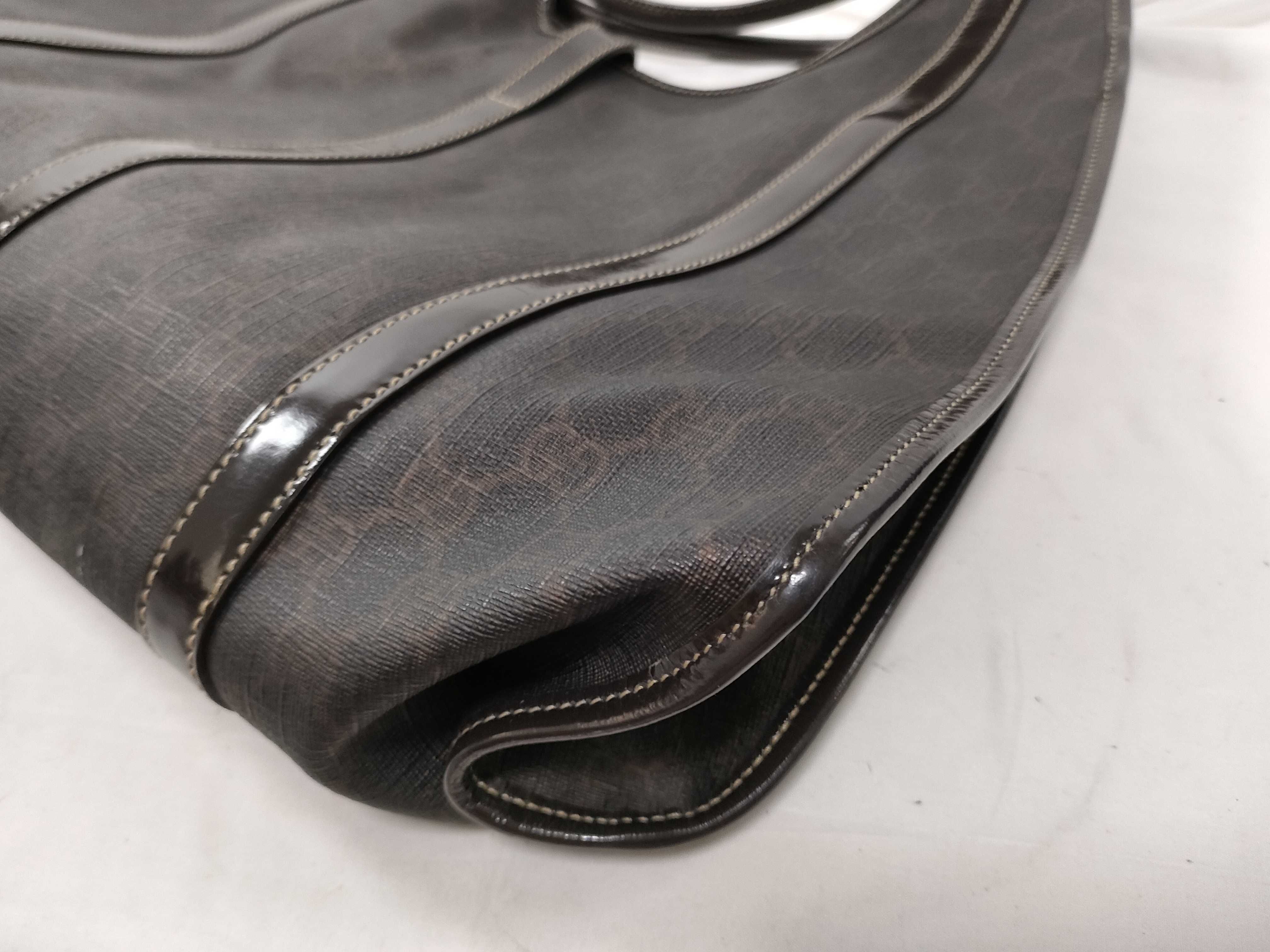 Black and Brown GG Monogram Jackie Shoulder Bag (Handbag) — view 4