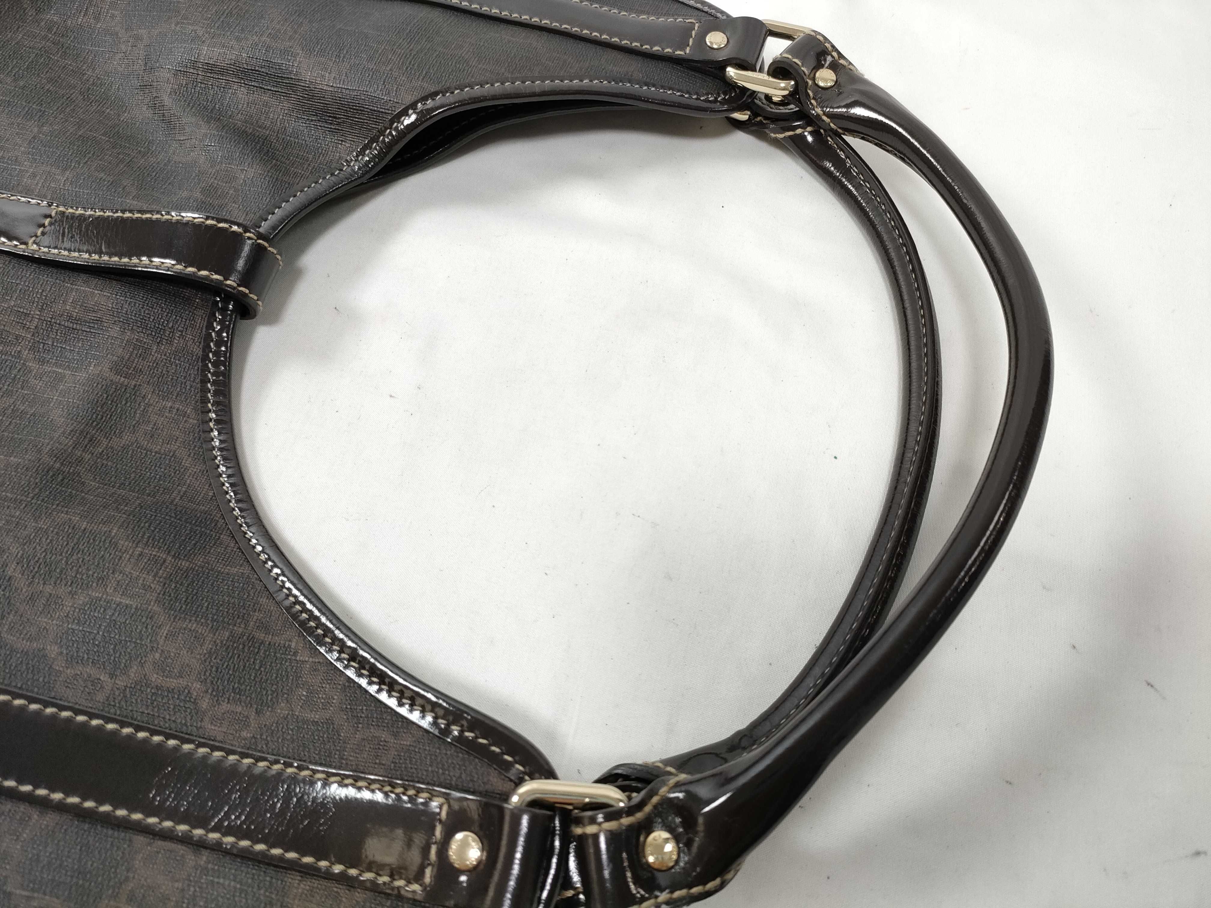 Black and Brown GG Monogram Jackie Shoulder Bag (Handbag) — view 5