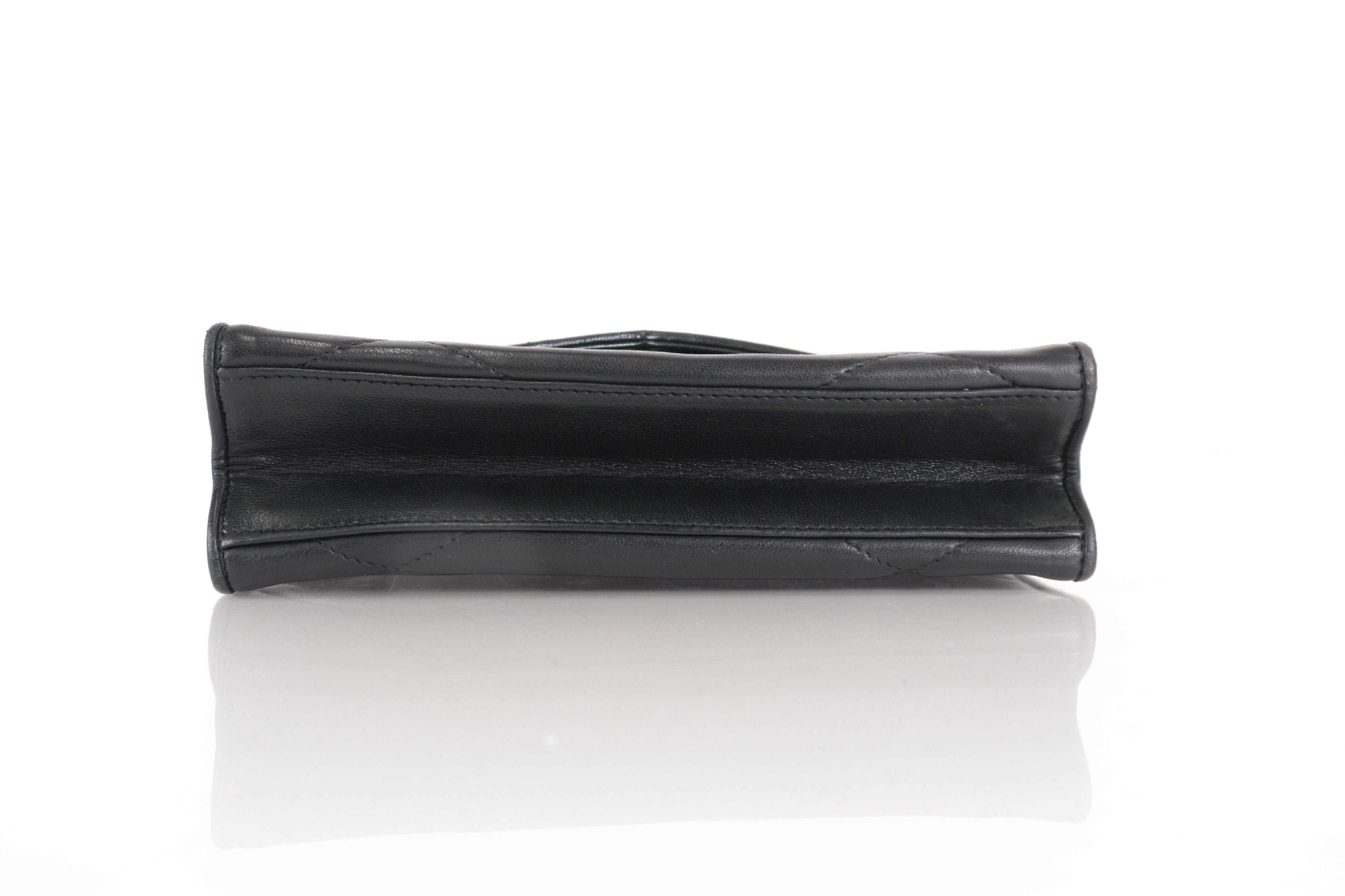 Coco Mark Lambskin Mini Chain Handbag (Serial Number 0) — view 6