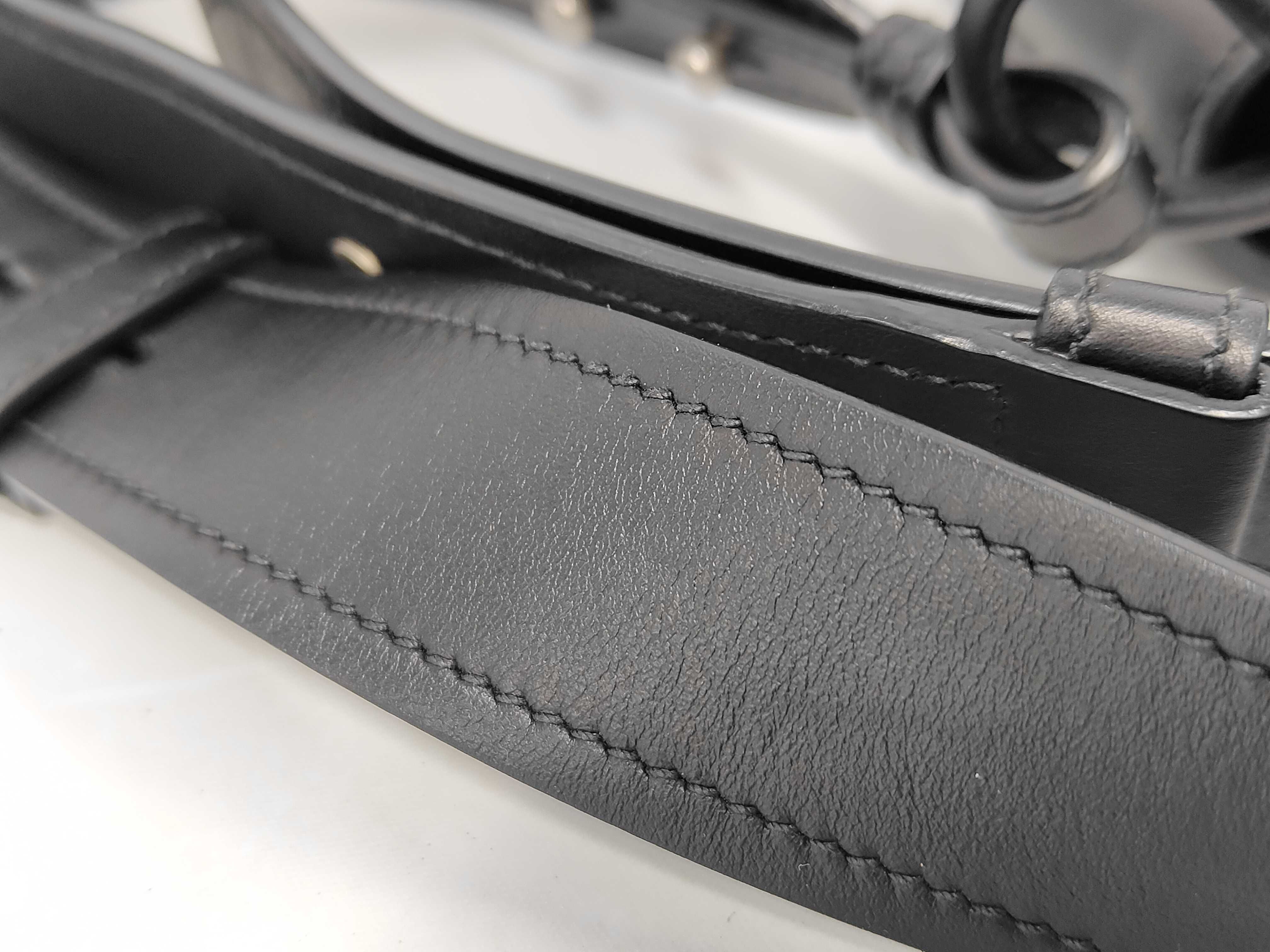 Leather x Nylon Shoulder Bag Black Shoulder Bag — view 7