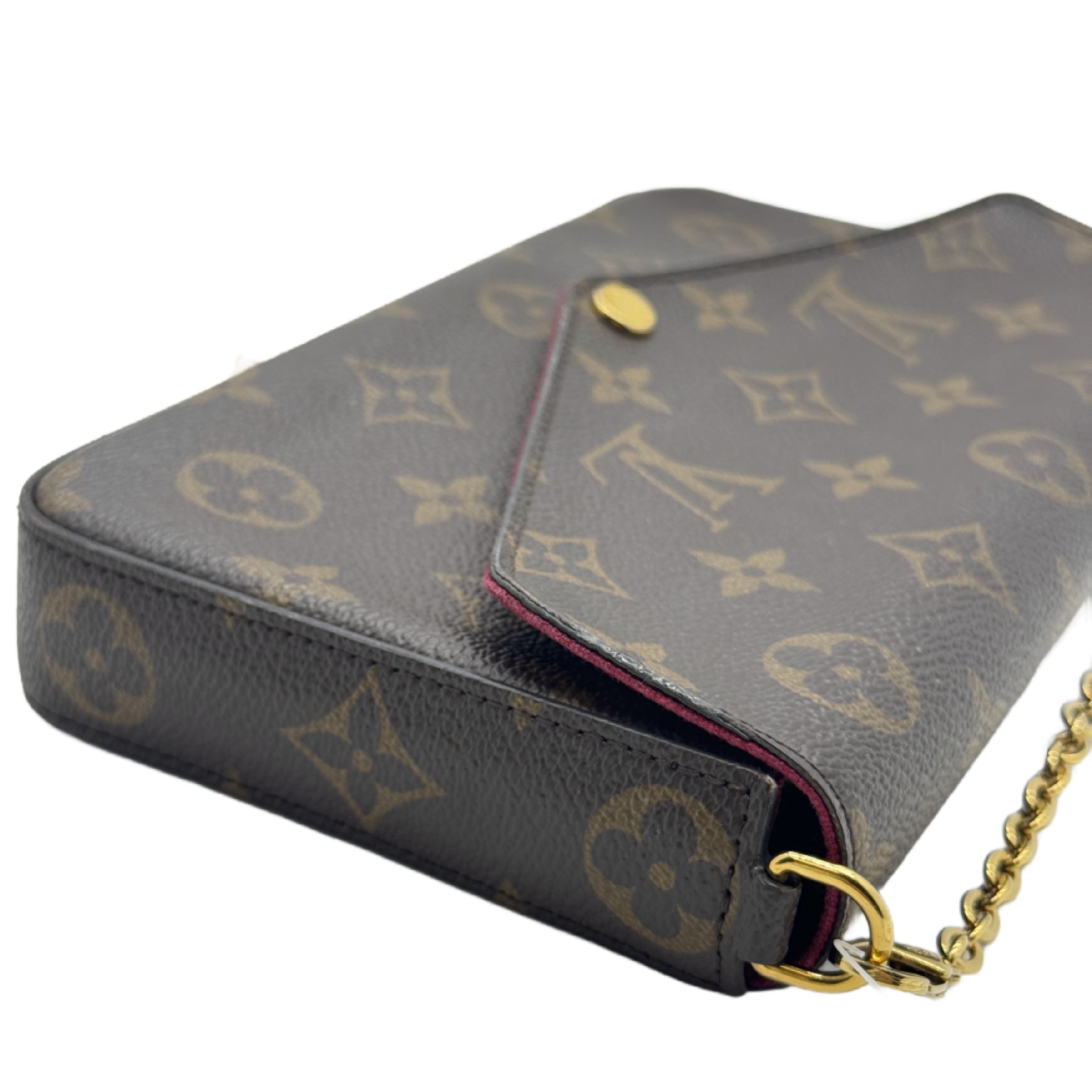 Pochette Felicie Monogram Chain Shoulder Bag — view 4