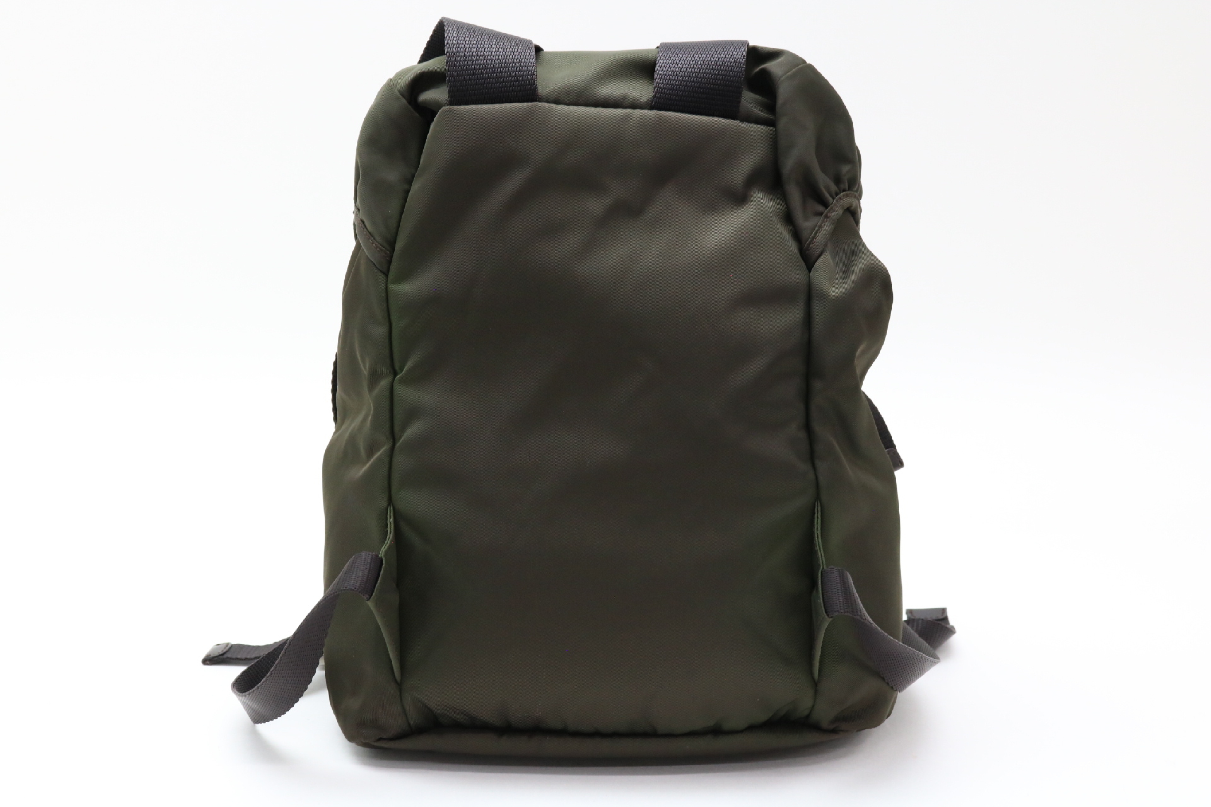 Triangle Logo Nylon Backpack Rucksack — view 2