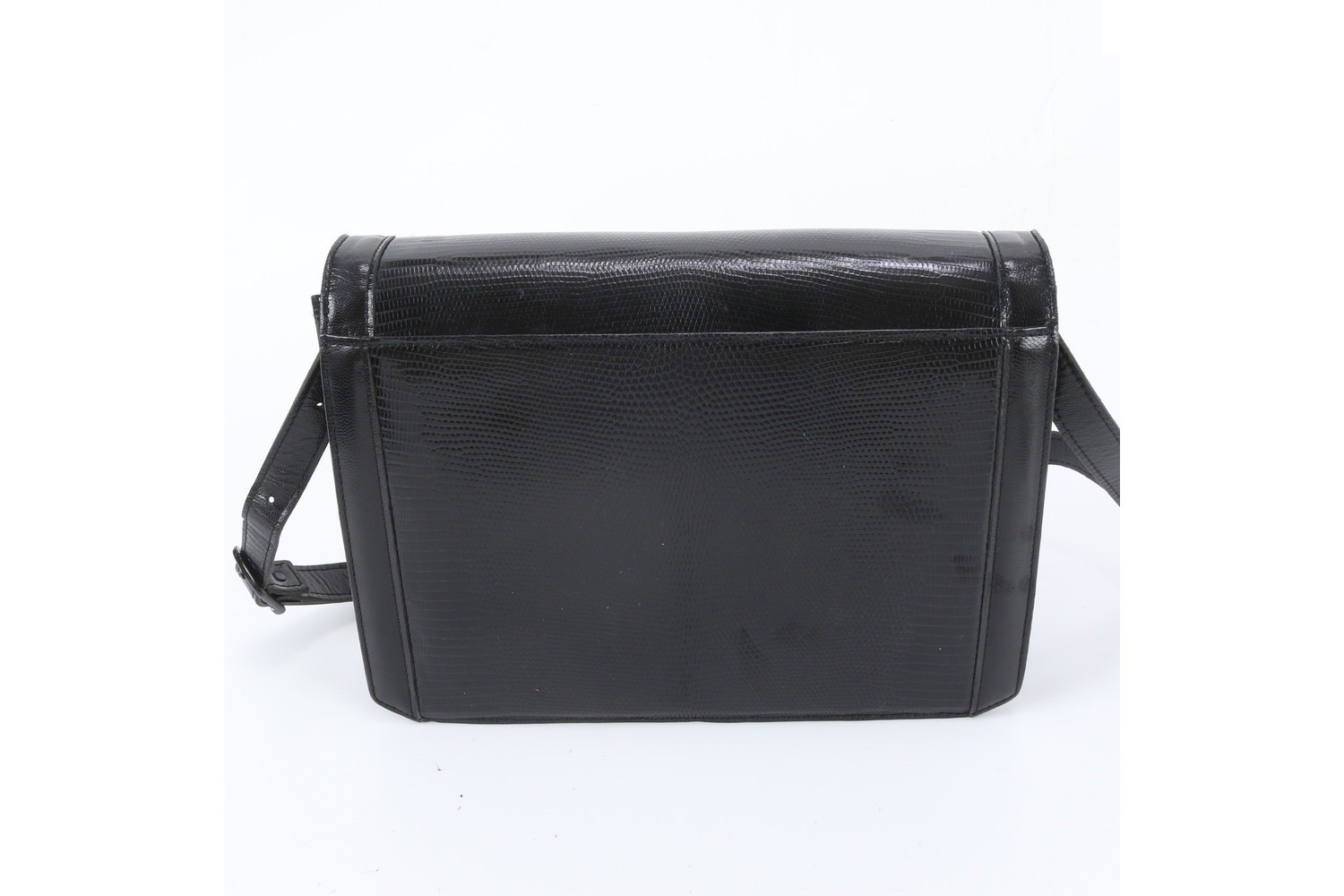 Lizard Leather 2-Way Shoulder Bag, Crossbody Bag, Clutch — view 2