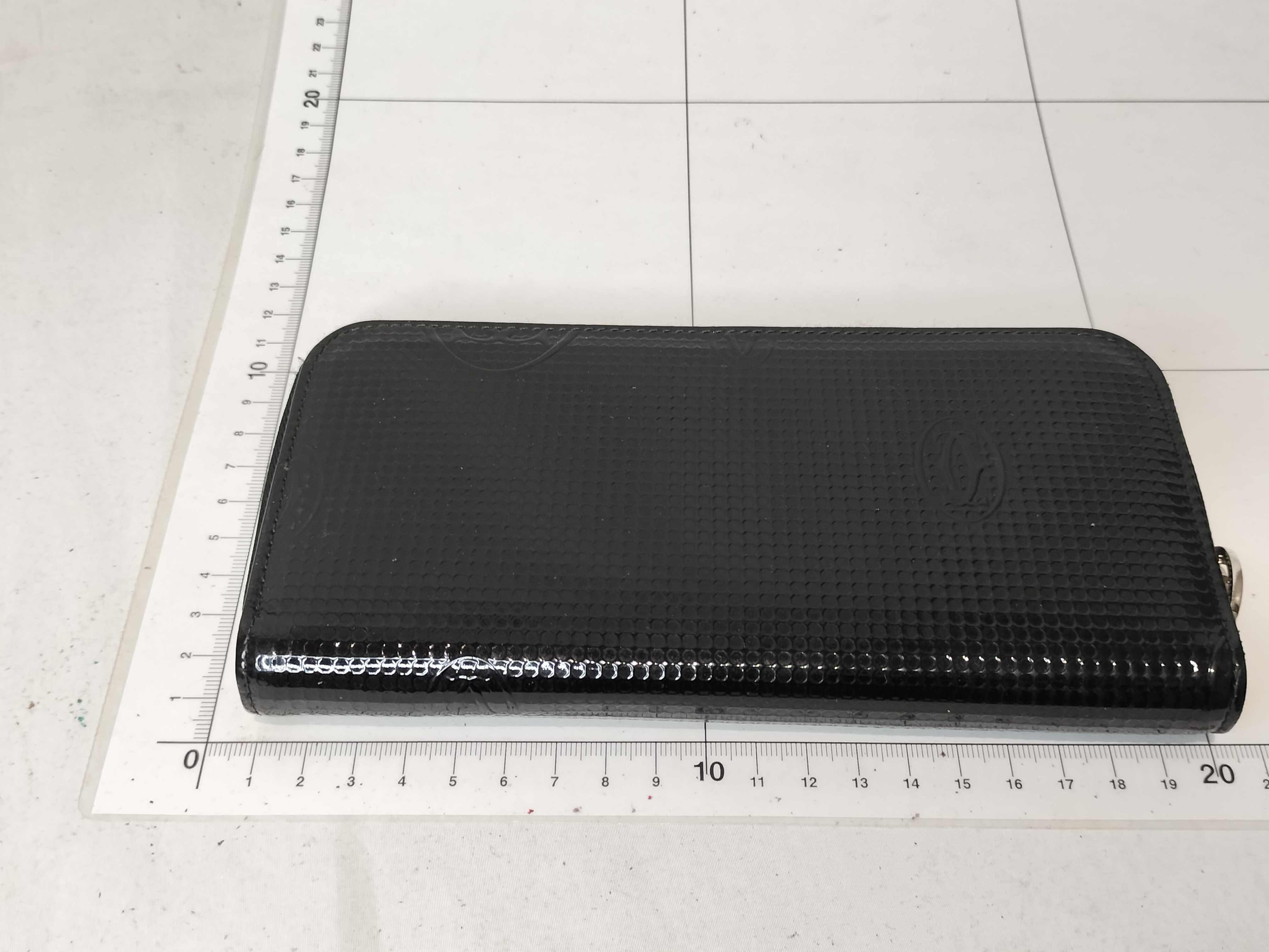 Happy Birthday Enamel Leather Wallet — view 2