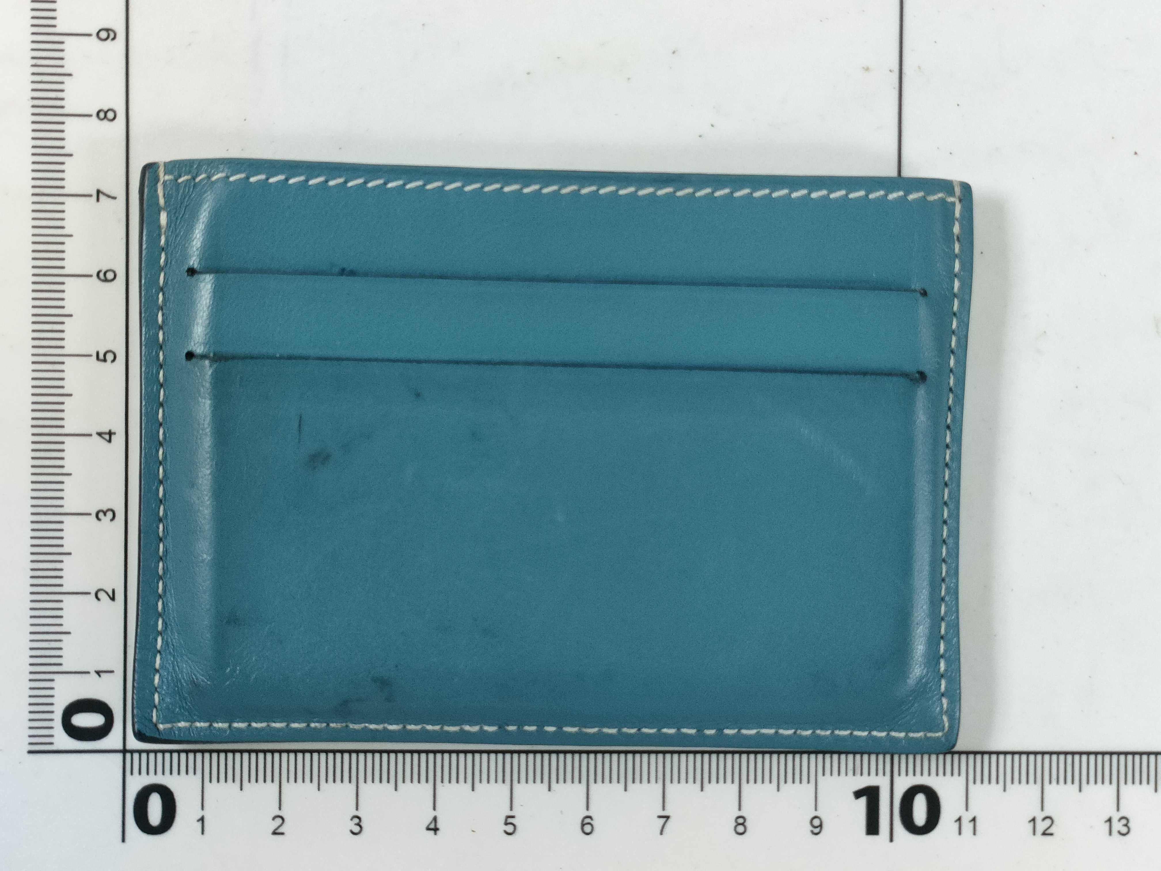 card case, B stamp, with box. (Card case, pass case, business card holder) — view 2